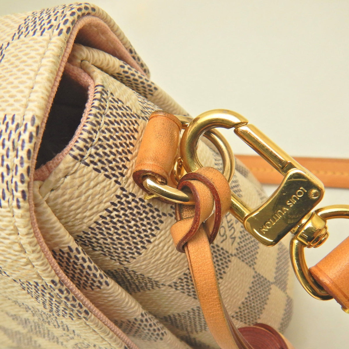 Louis Vuitton Azur Damier Azur Damier Canvas Damier Azur Damier Canvas Handbag (Pre-Owned)