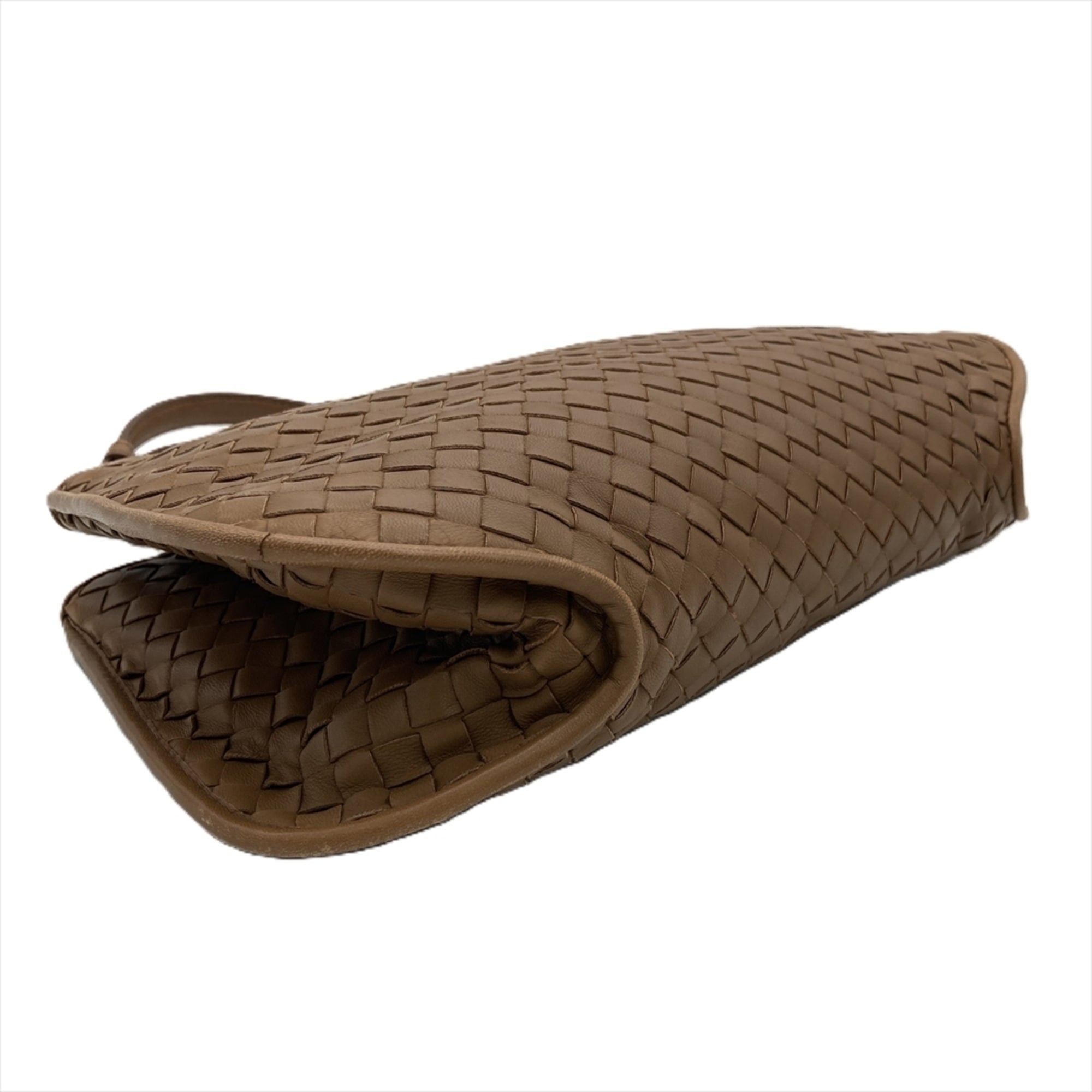 Bottega Veneta Brown Leather Handbag (Pre-Owned)