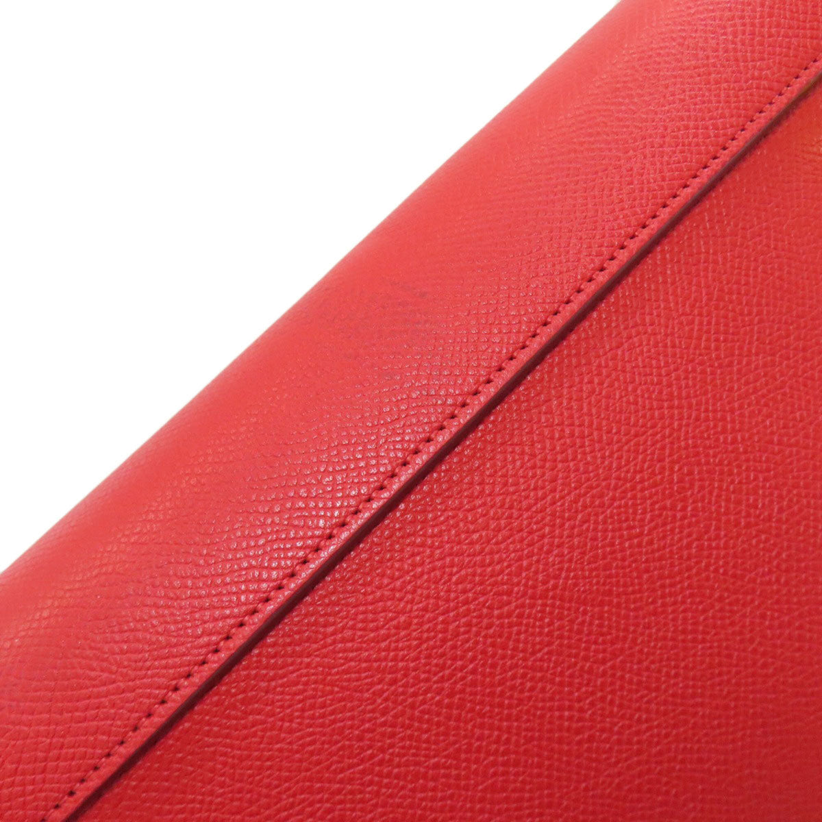 Celine Red Color Leather Handbag (Pre-Owned)