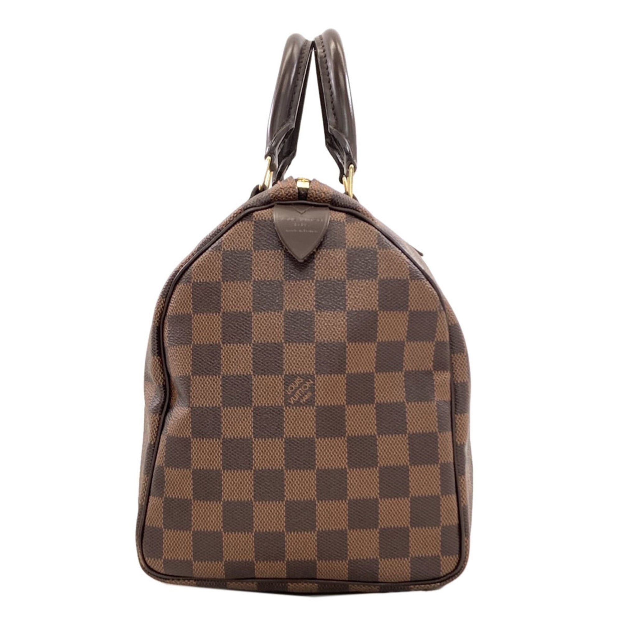 Louis Vuitton Damier Canvas Ebene Damier Canvas Handbag (Pre-Owned)