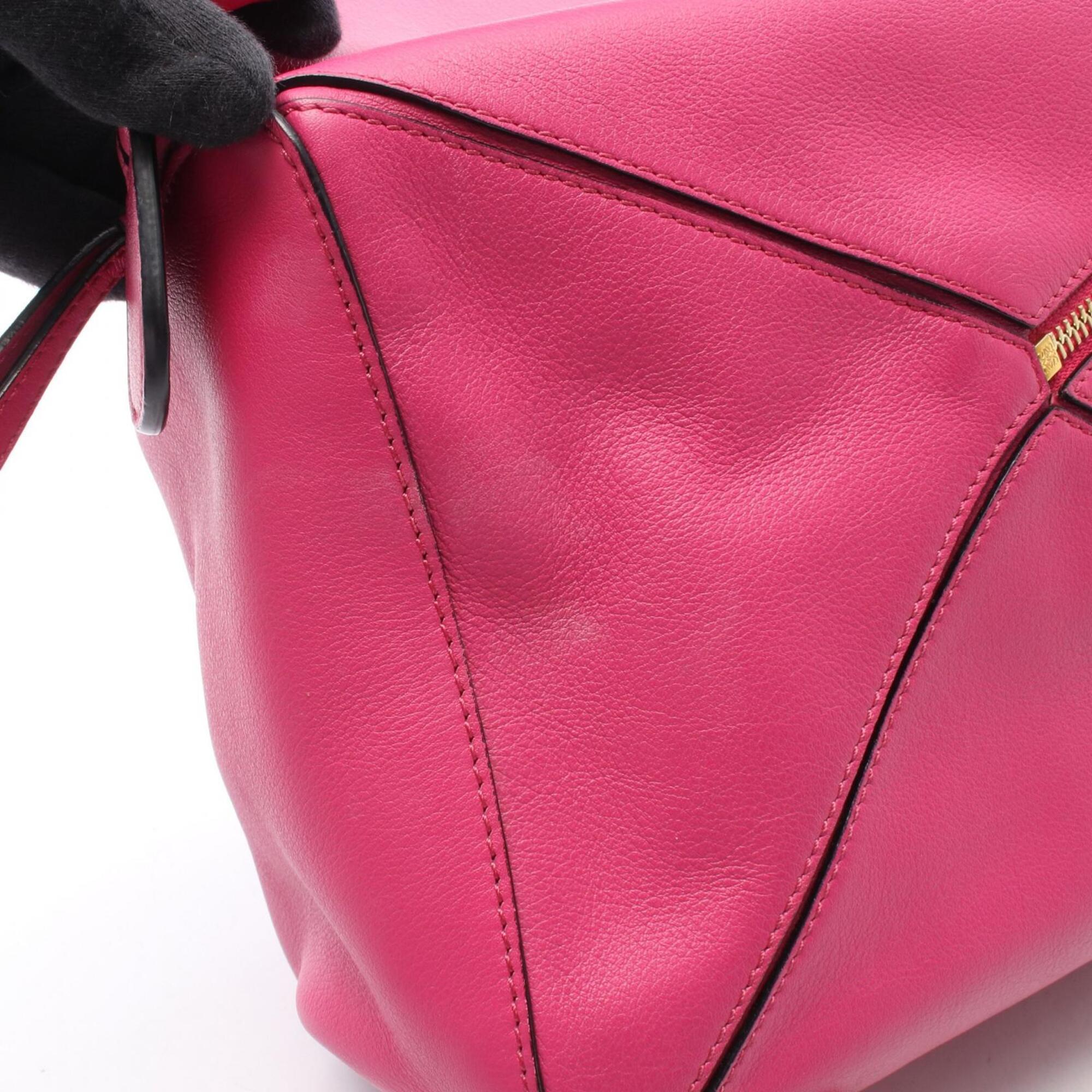 Loewe Pink Leather Handbag (Pre-Owned)