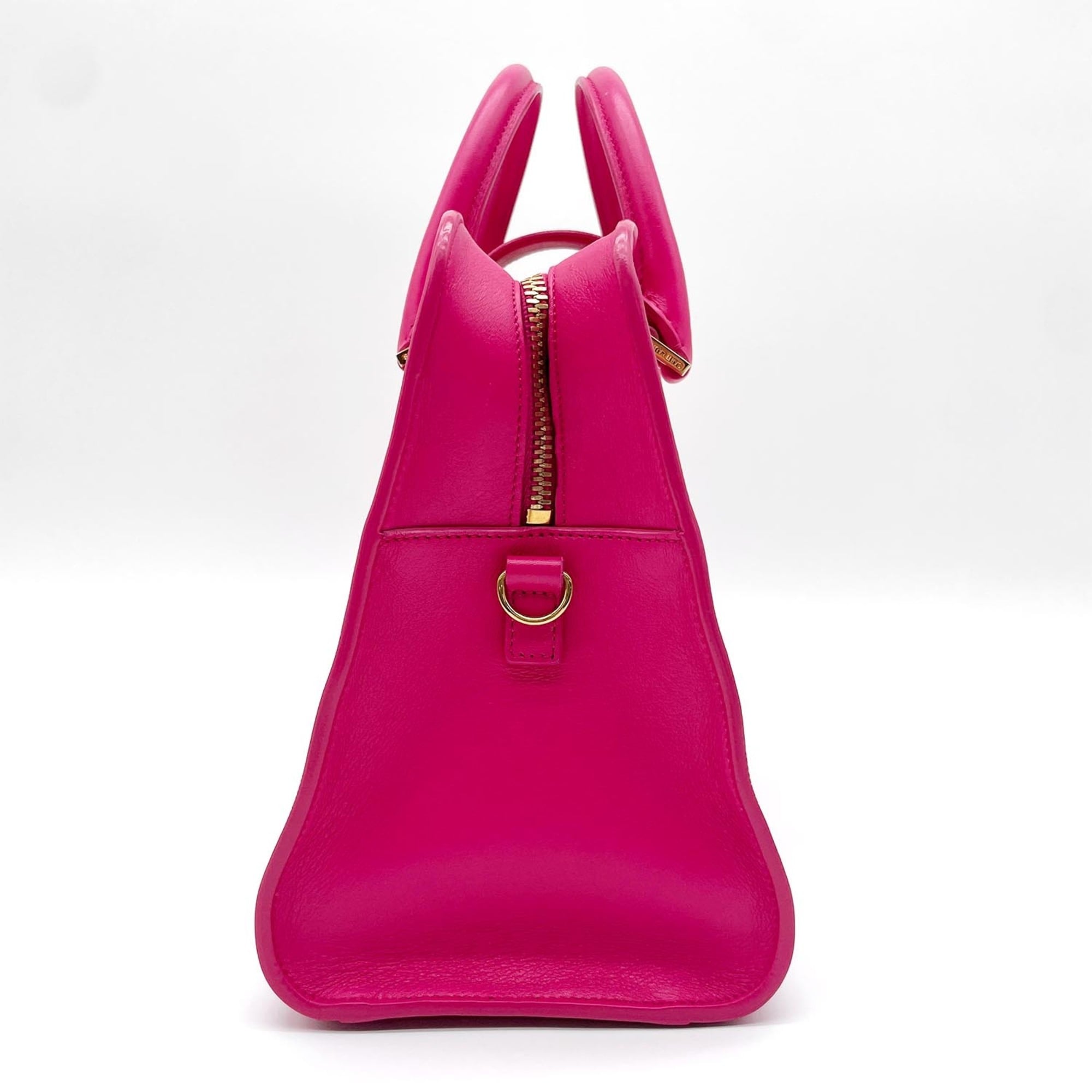 Saint Laurent Pink Leather Handbag (Pre-Owned)