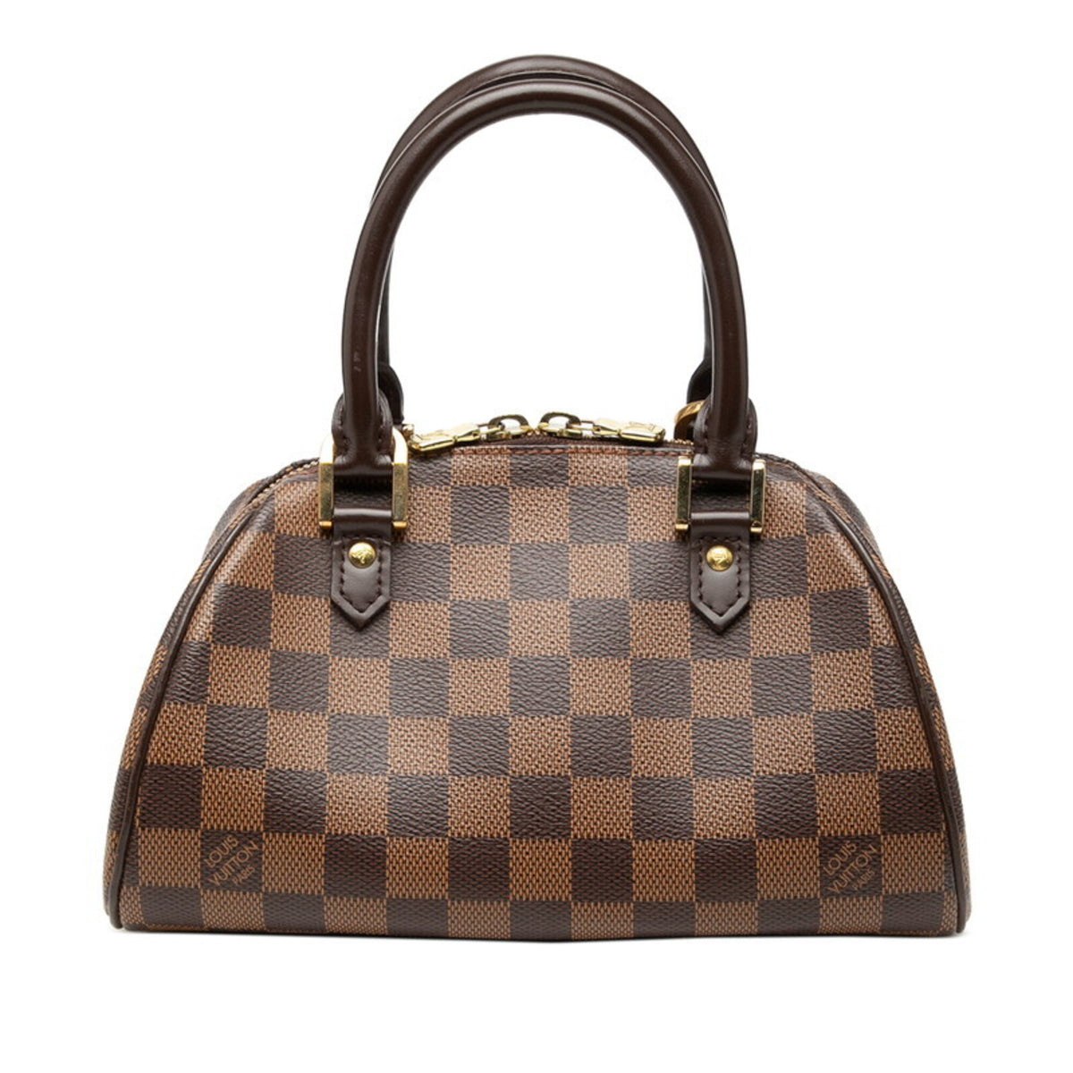 Louis Vuitton Brown Pvc Leather Handbag (Pre-Owned)