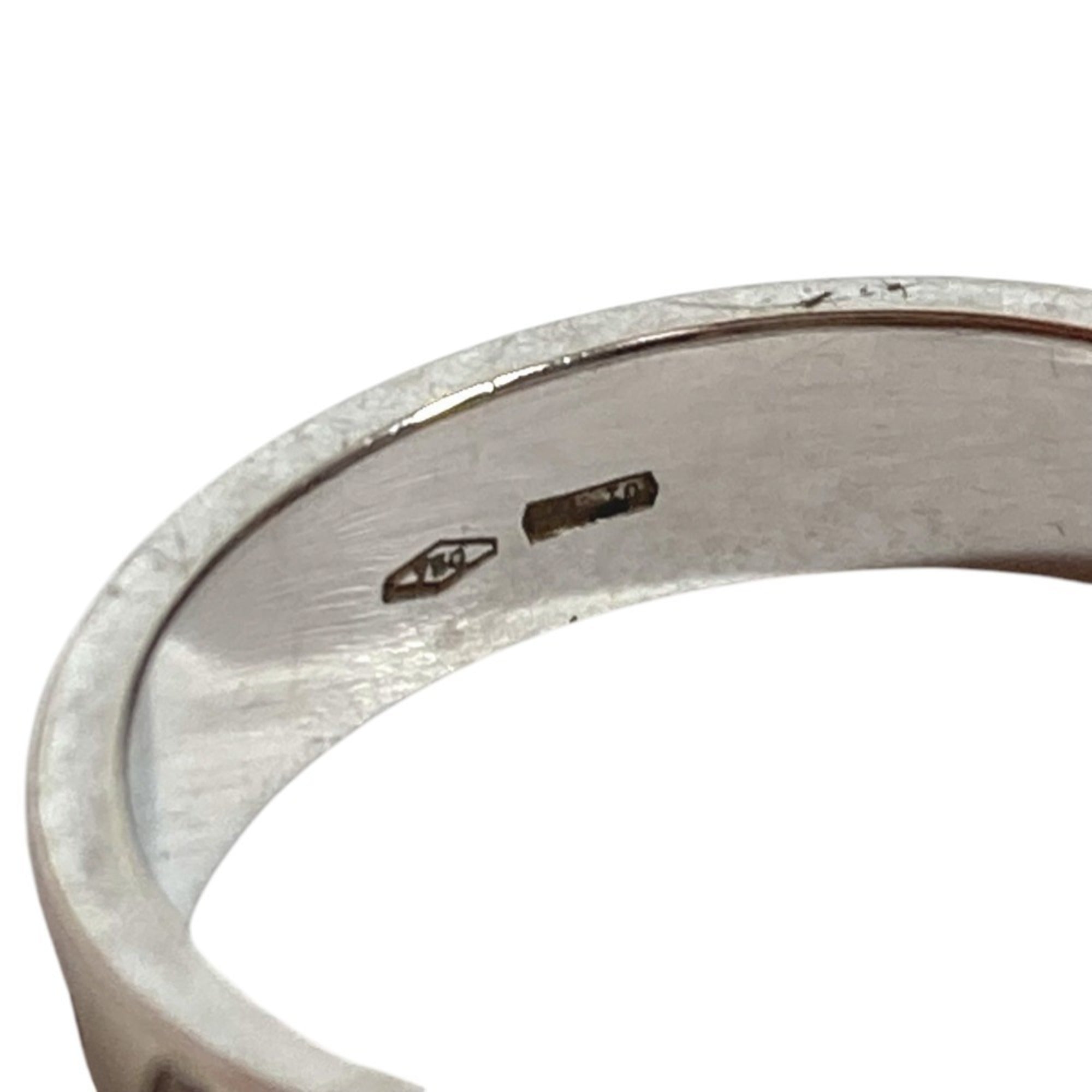 Gucci Silver White Gold (18K) Band Ring (Pre-Owned)