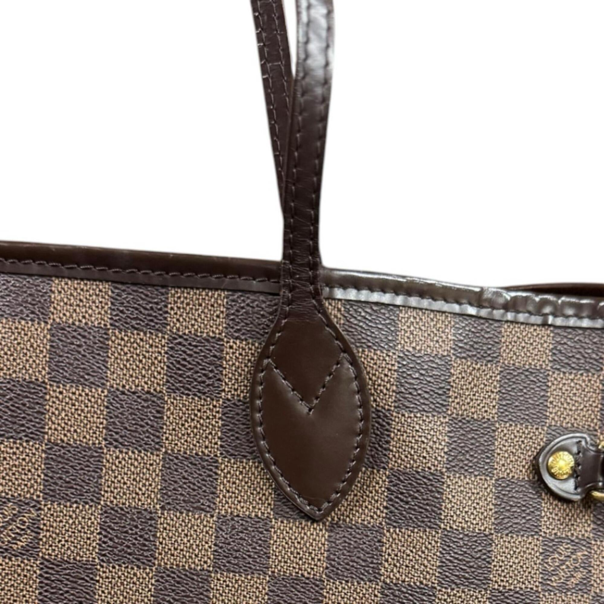 Louis Vuitton Brown Damier Canvas Tote Bag (Pre-Owned)