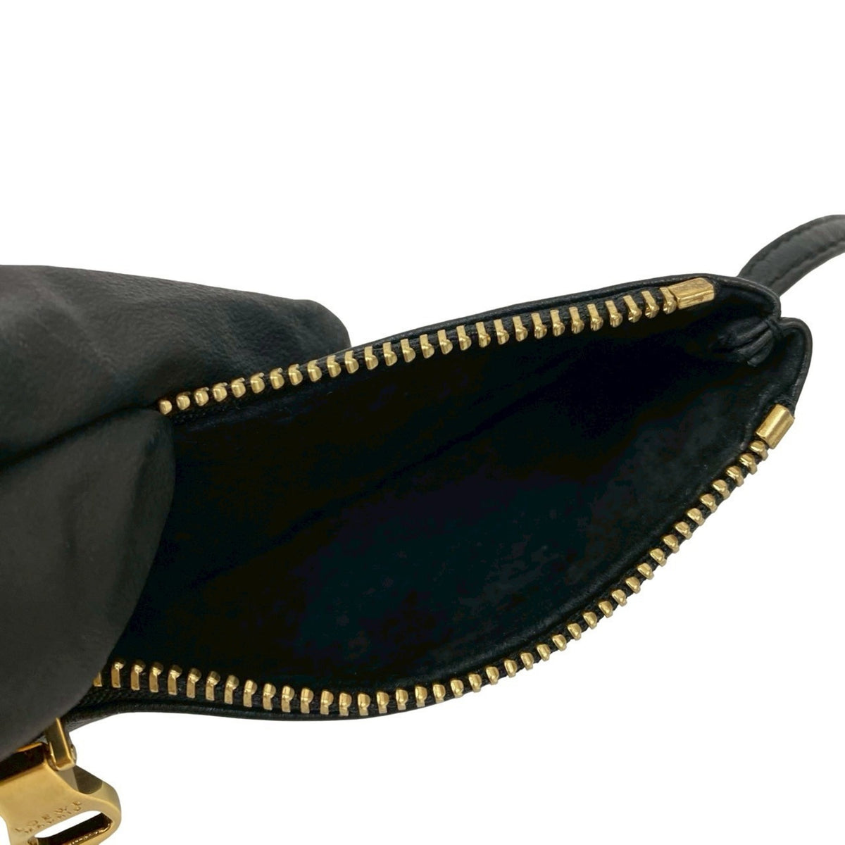 Loewe Black Leather Coin Purse/Coin Case (Pre-Owned)