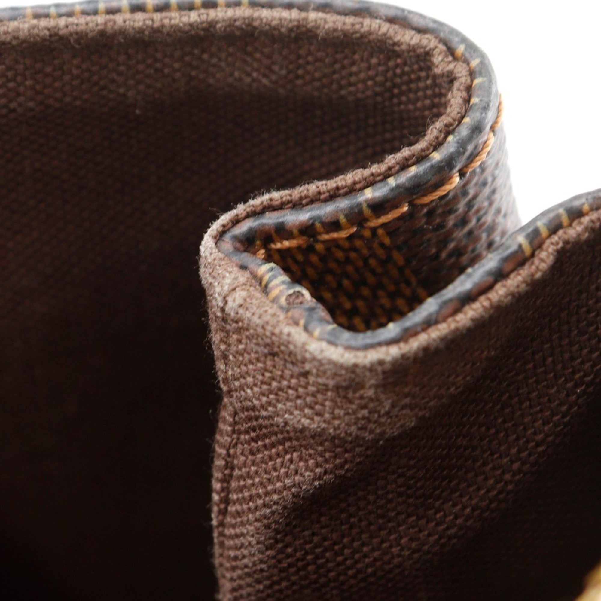 Louis Vuitton Brown Damier Canvas Tote Bag (Pre-Owned)