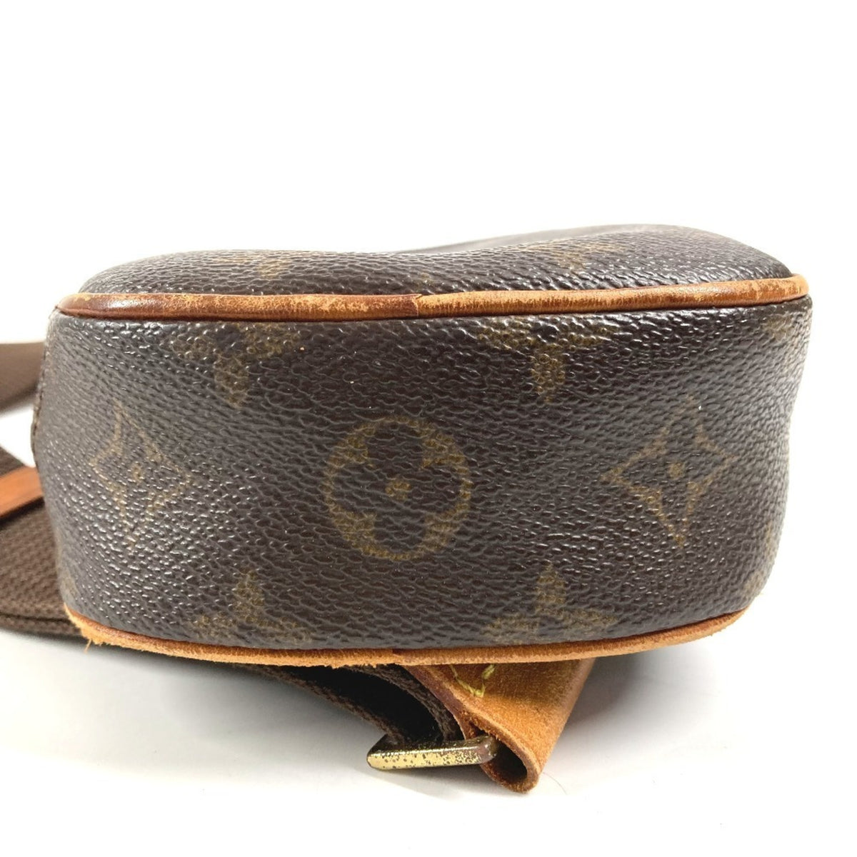 Louis Vuitton Brown Monogram Monogram Pochette Shoulder Bag Sling Bag (Pre-Owned)