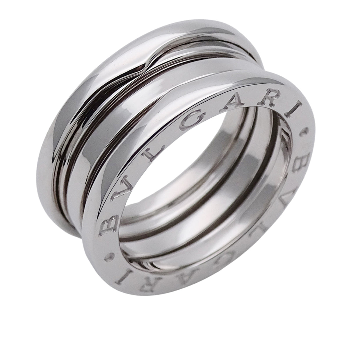 Bvlgari B.Zero1 White Gold White Gold (18K) Band Ring (Pre-Owned)