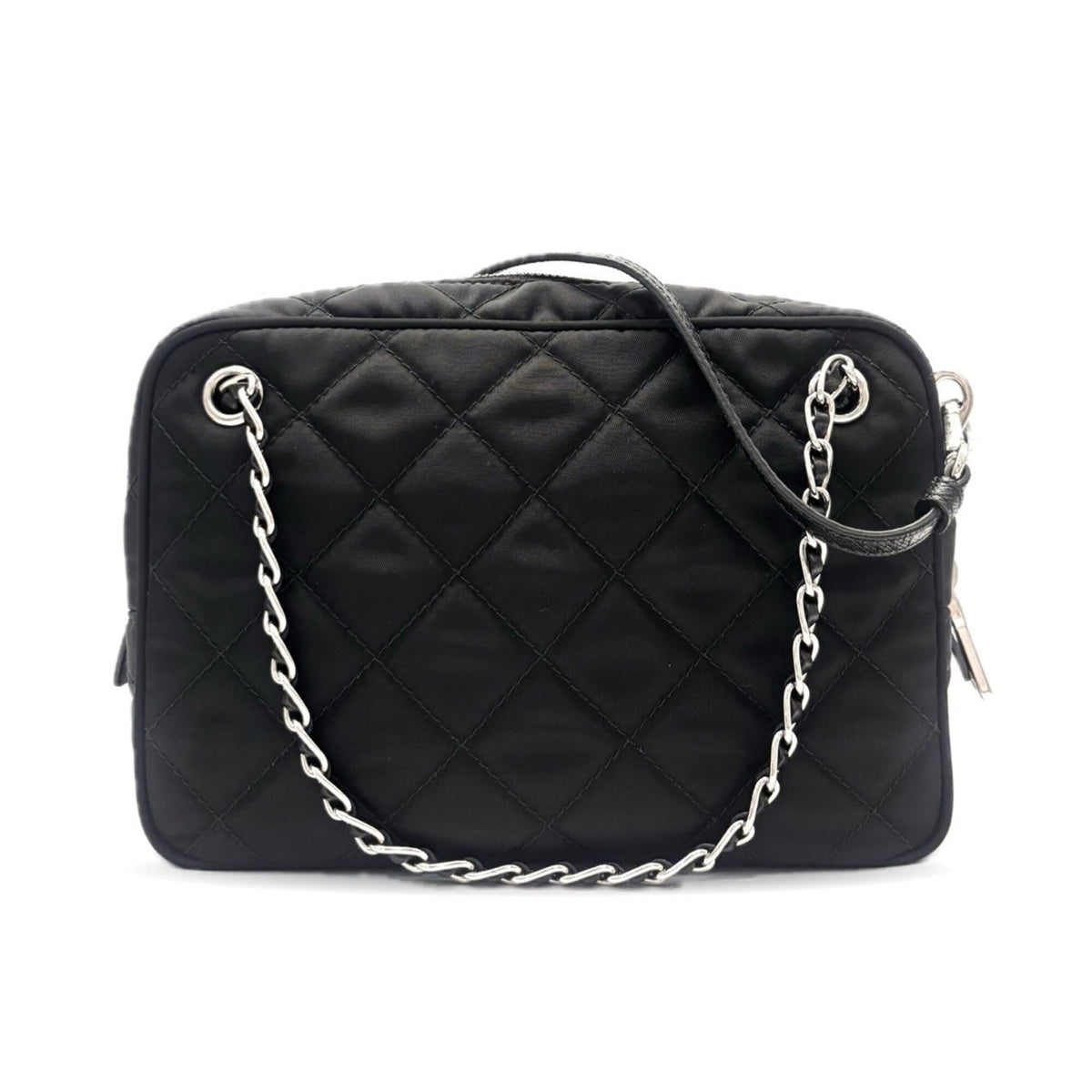 Prada Black Nylon Shoulder Bag (Pre-Owned)