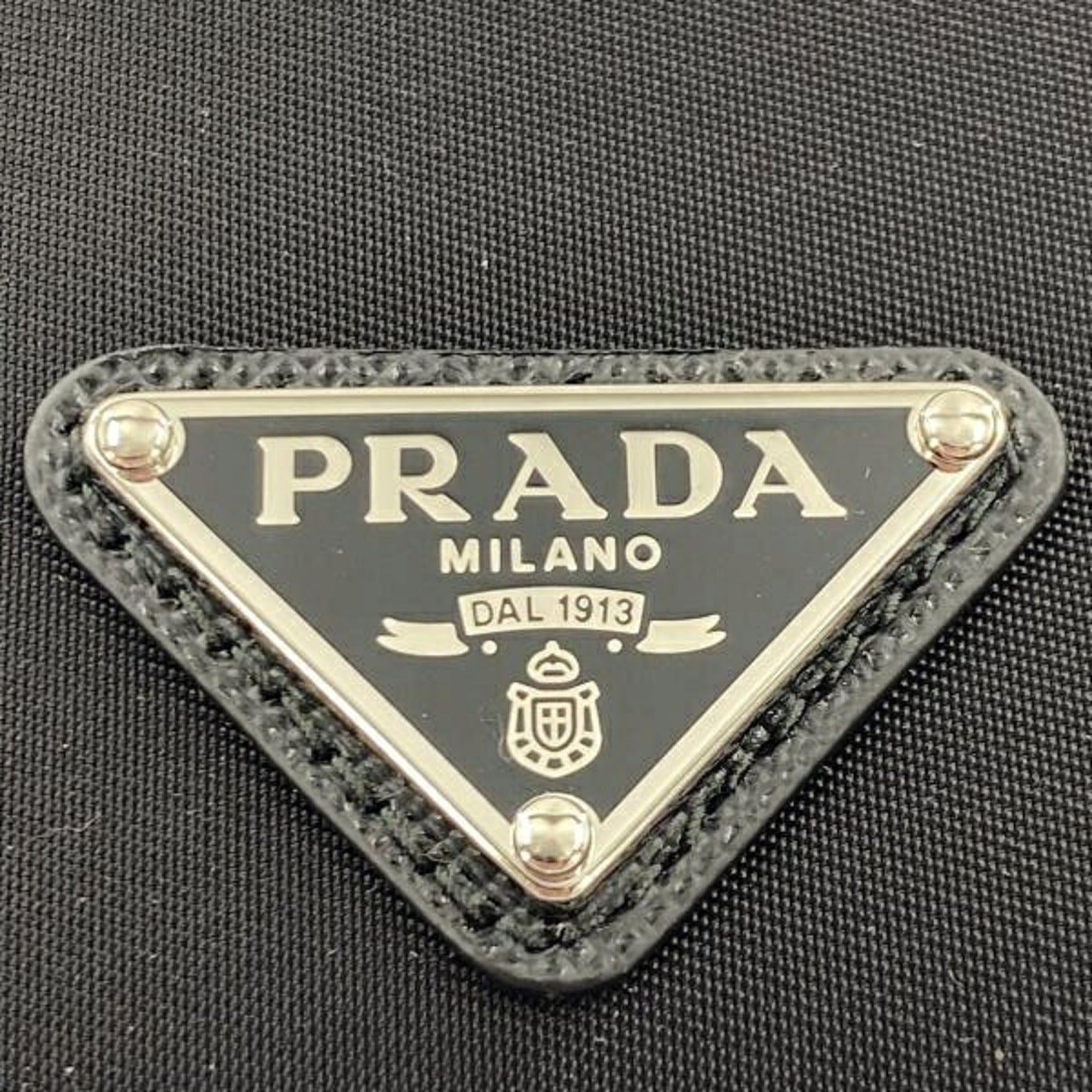 Prada Black Leather Card Wallet (Pre-Owned)
