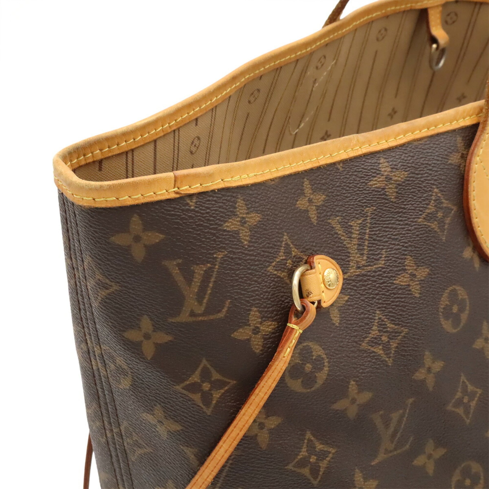 Louis Vuitton Brown Galle Monogram Monogram Shoulder Bag Tote Bag (Pre-Owned)