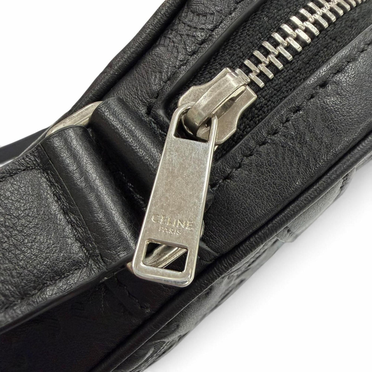 Celine Black Leather Shoulder Bag (Pre-Owned)