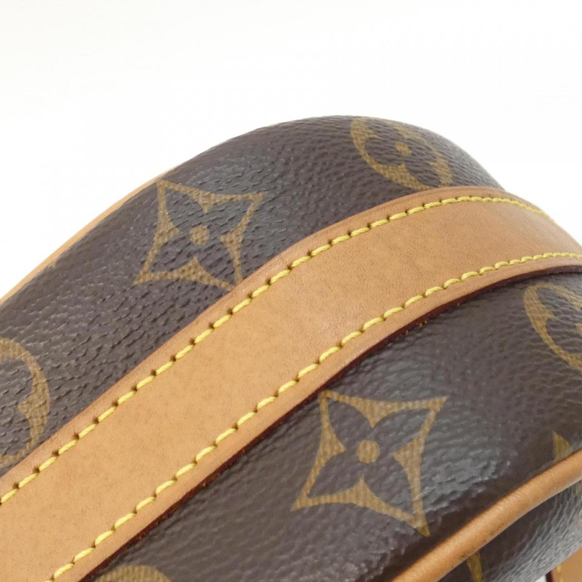 Louis Vuitton Marron Monogram Coated Canvas Shoulder Bag (Pre-Owned)