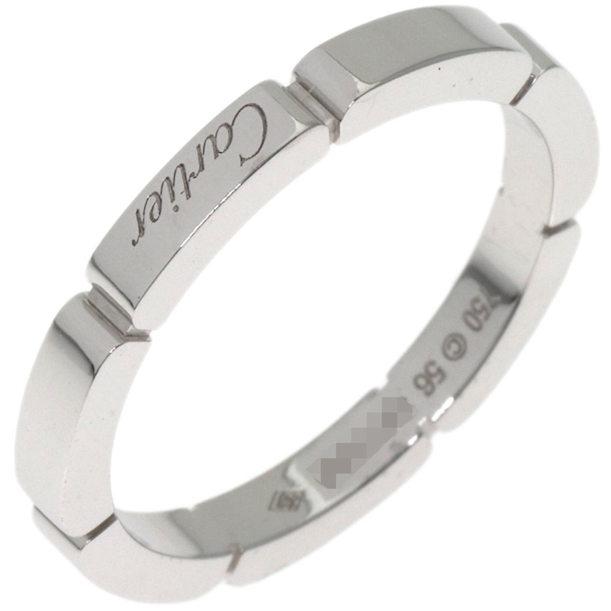 Cartier White Gold (18K) Band Ring (Pre-Owned)