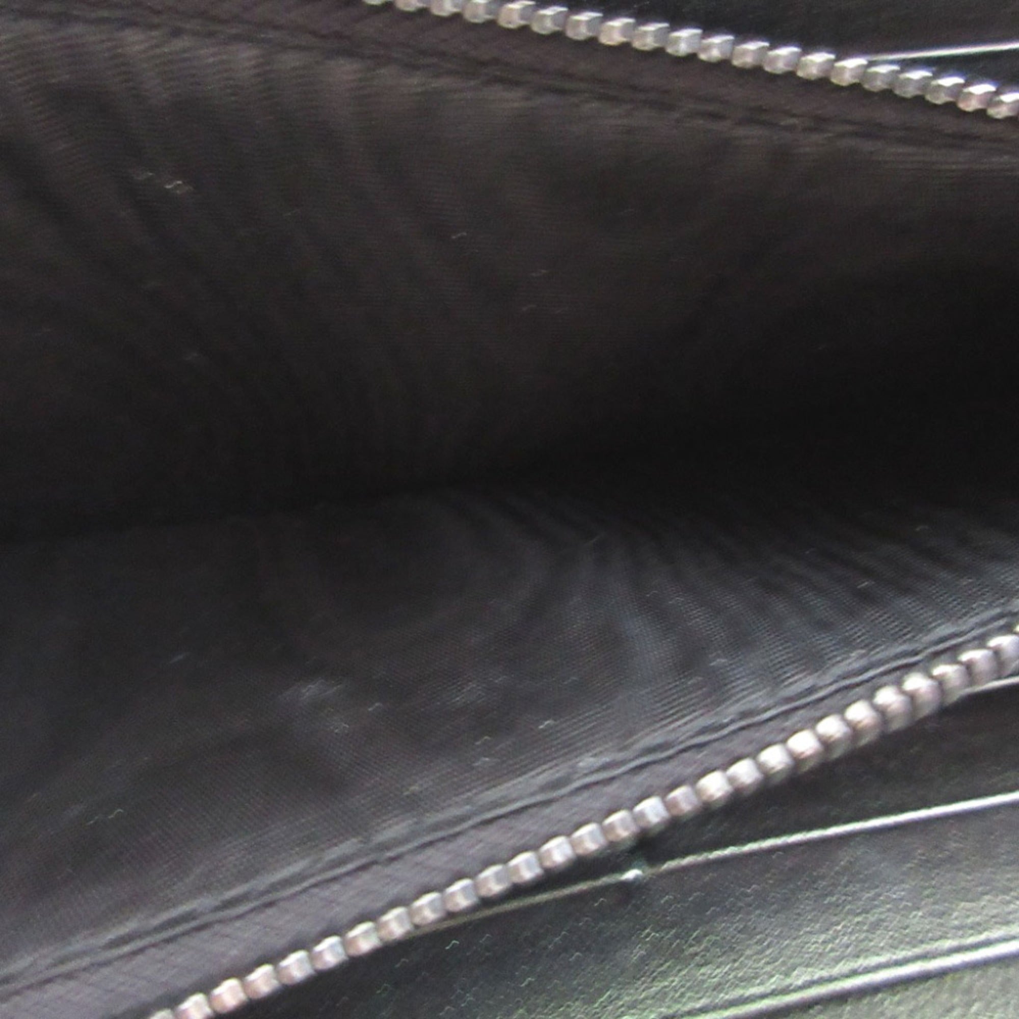 Bottega Veneta Metallic Green Leather Long Wallet (Bi-Fold) (Pre-Owned)