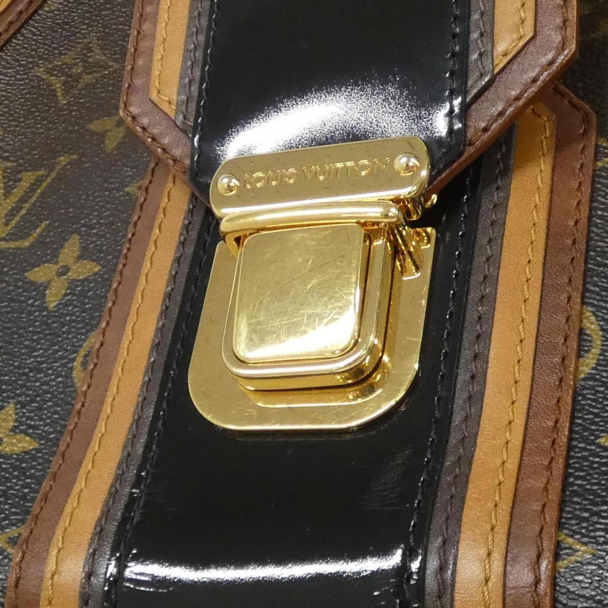 Louis Vuitton Monogram Mirage Black Coated Canvas Handbag (Pre-Owned)