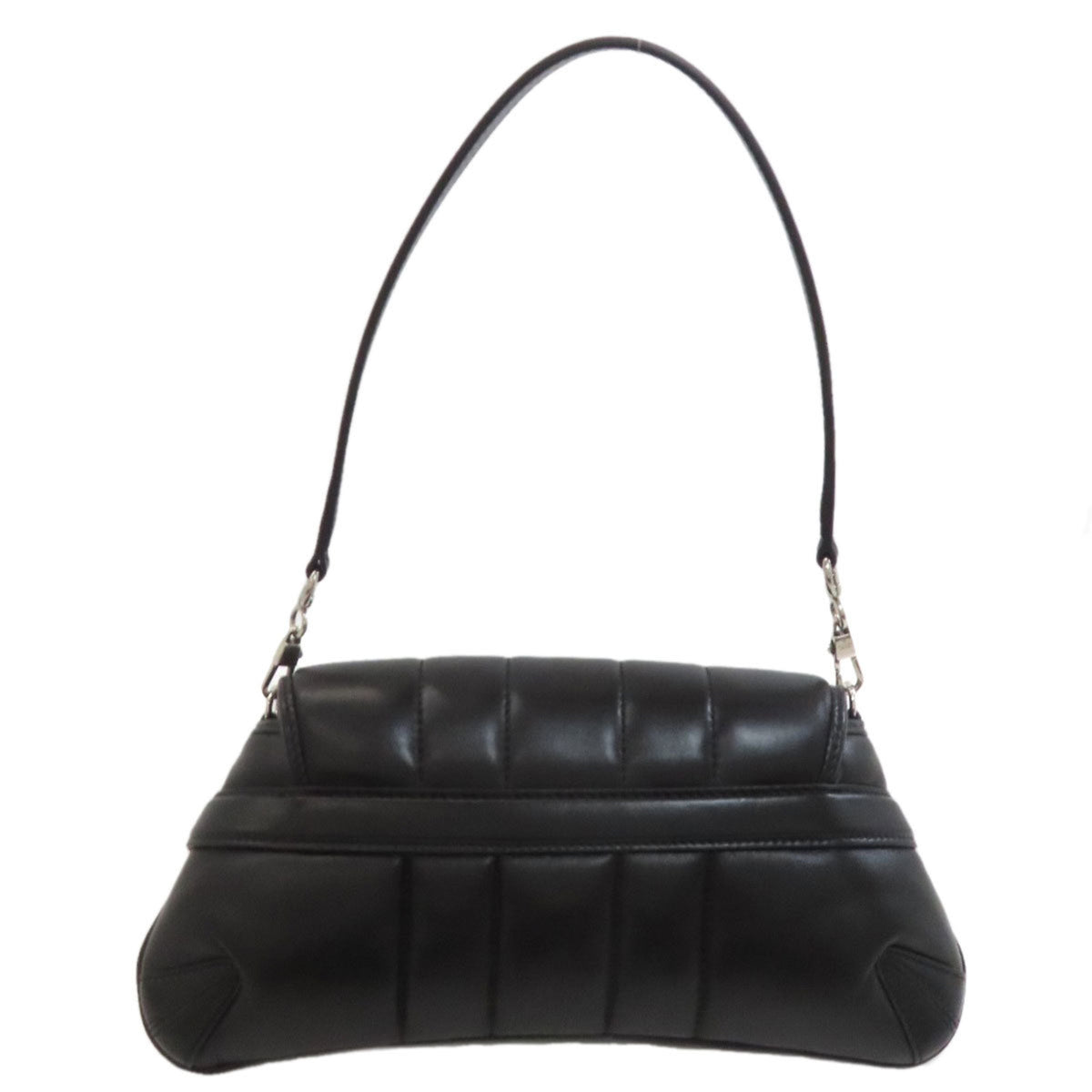 Gucci Horsebit Black Leather Handbag (Pre-Owned)