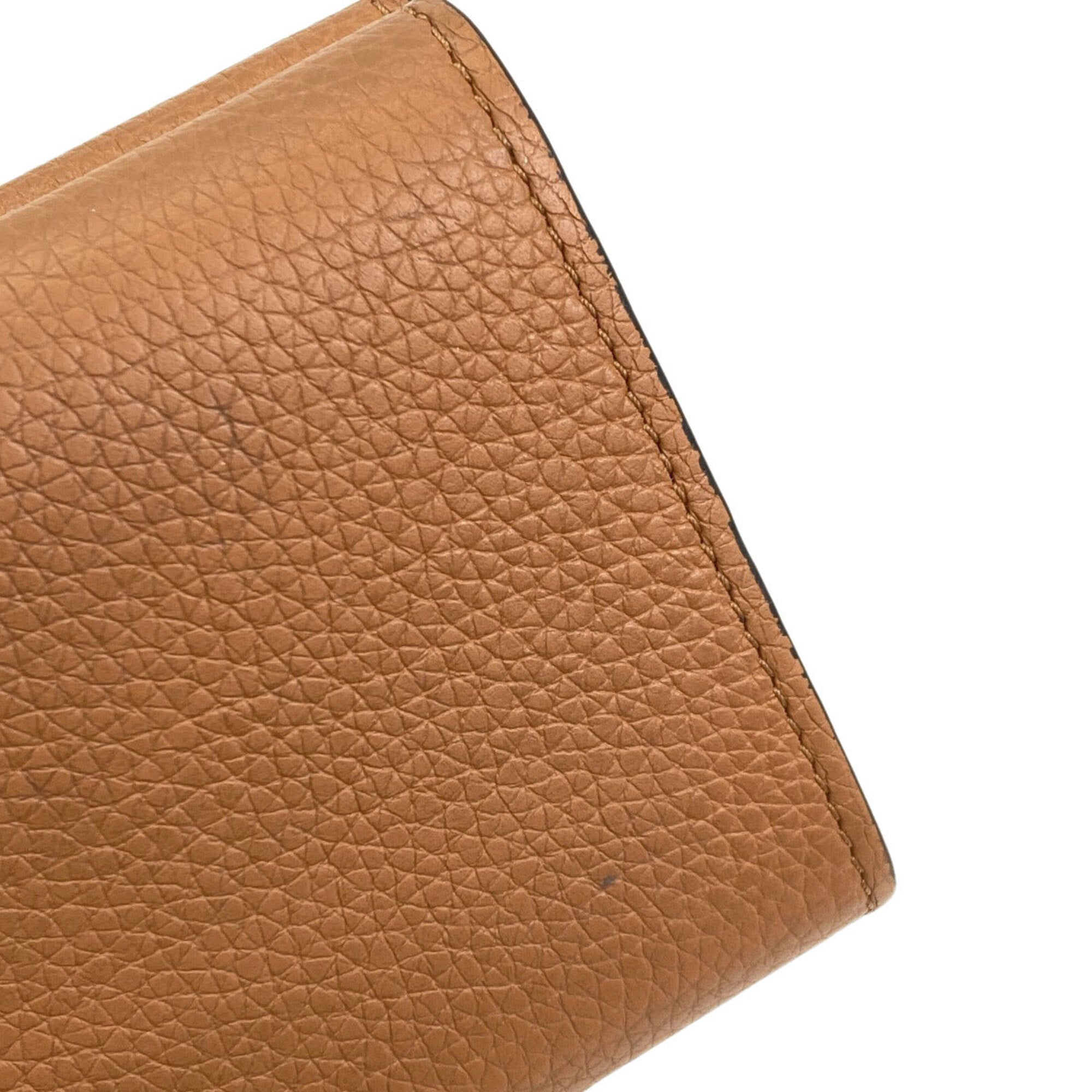 Loewe Brown Leather Wallet (Tri-Fold) (Pre-Owned)