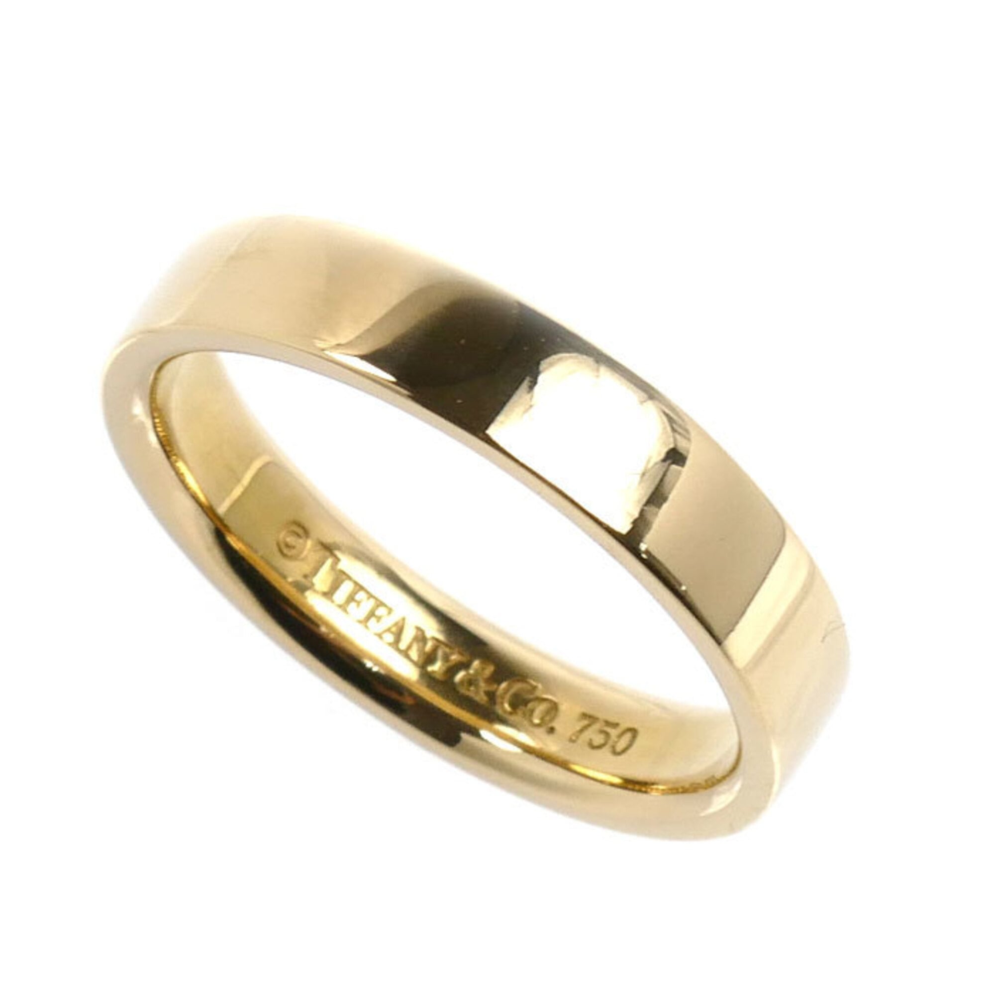 Tiffany Yellow Gold (18K) Band Ring (Pre-Owned)