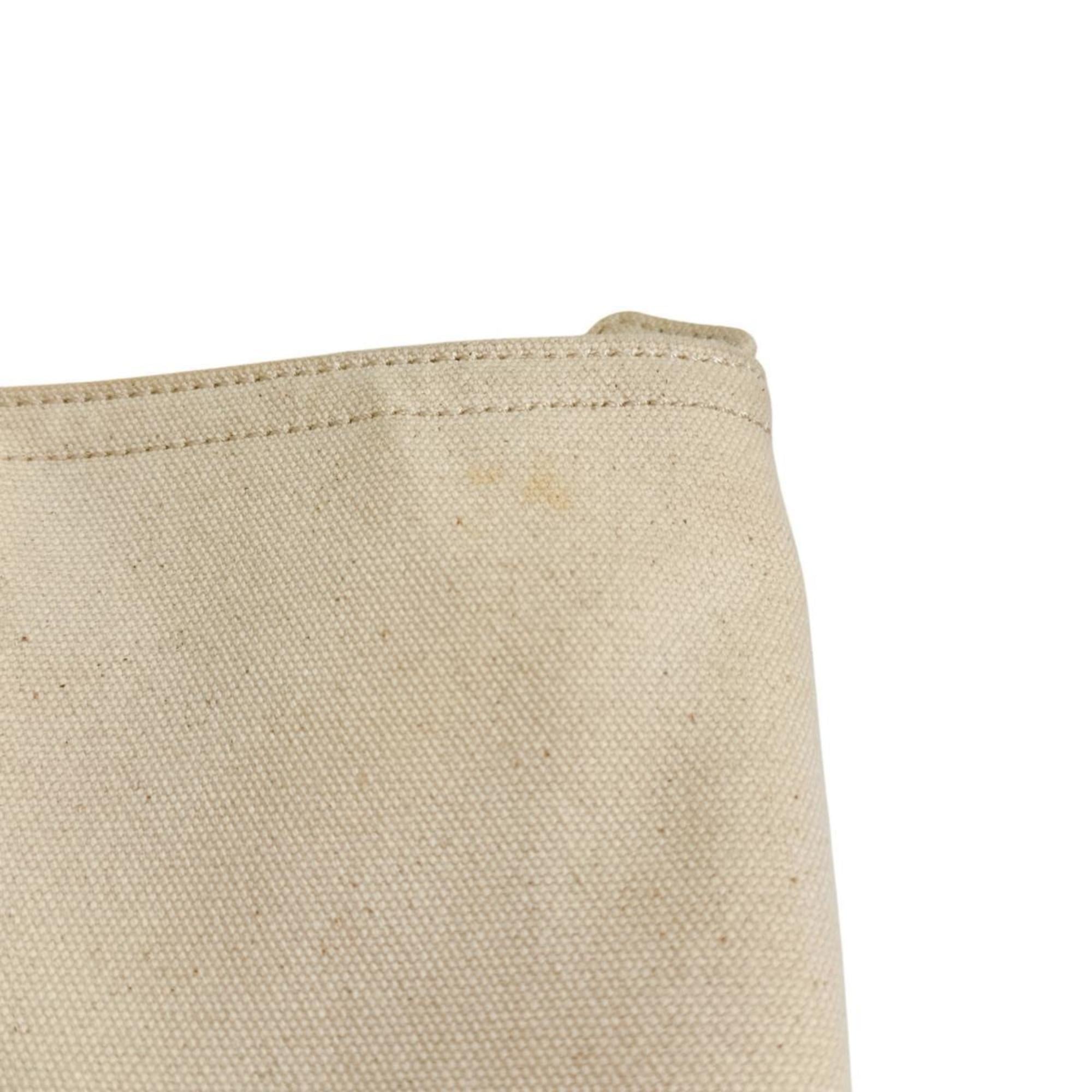 Kate Spade Beige Canvas Handbag Tote Bag (Pre-Owned)
