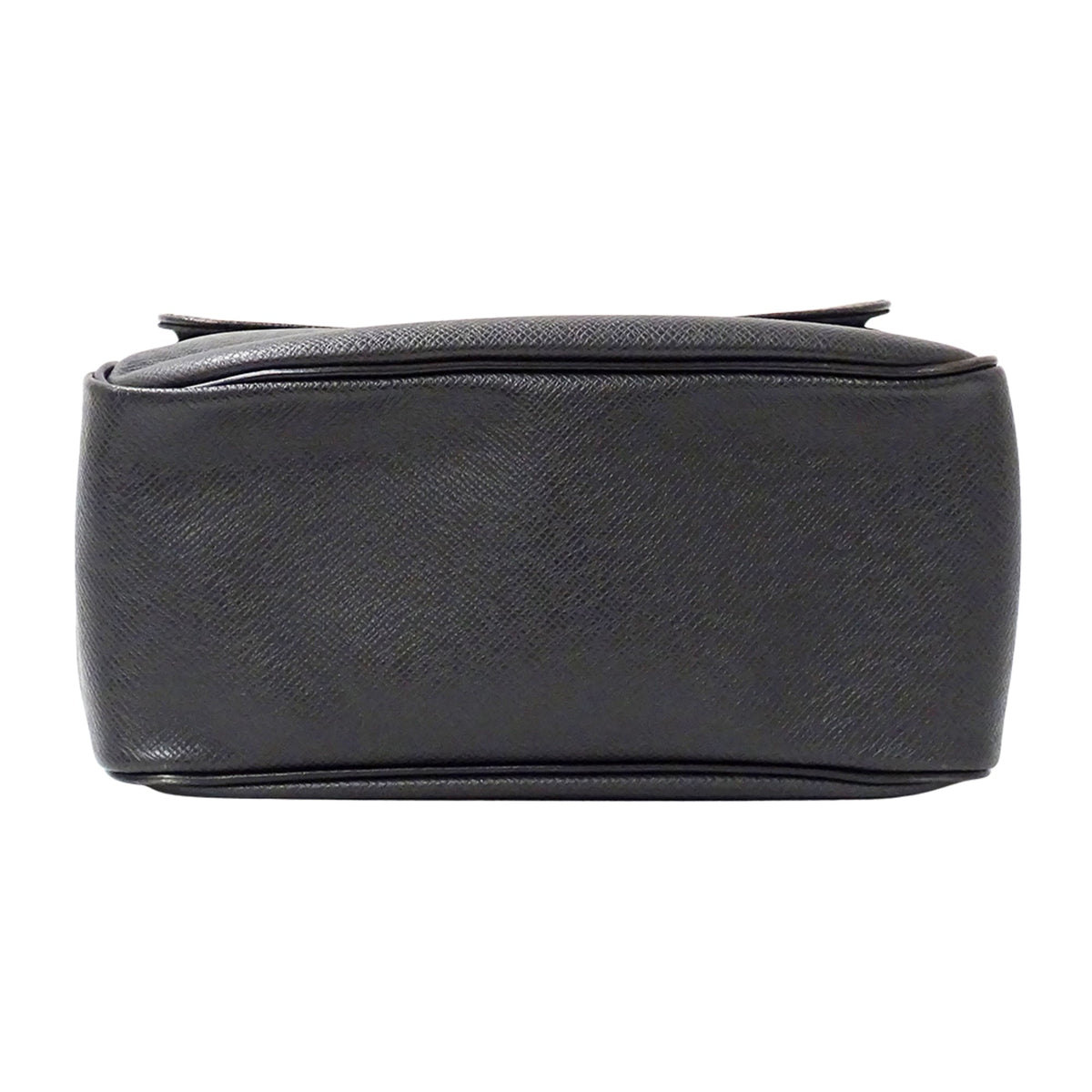 Louis Vuitton Ardoise Black Taiga Leather Handbag Shoulder Bag (Pre-Owned)