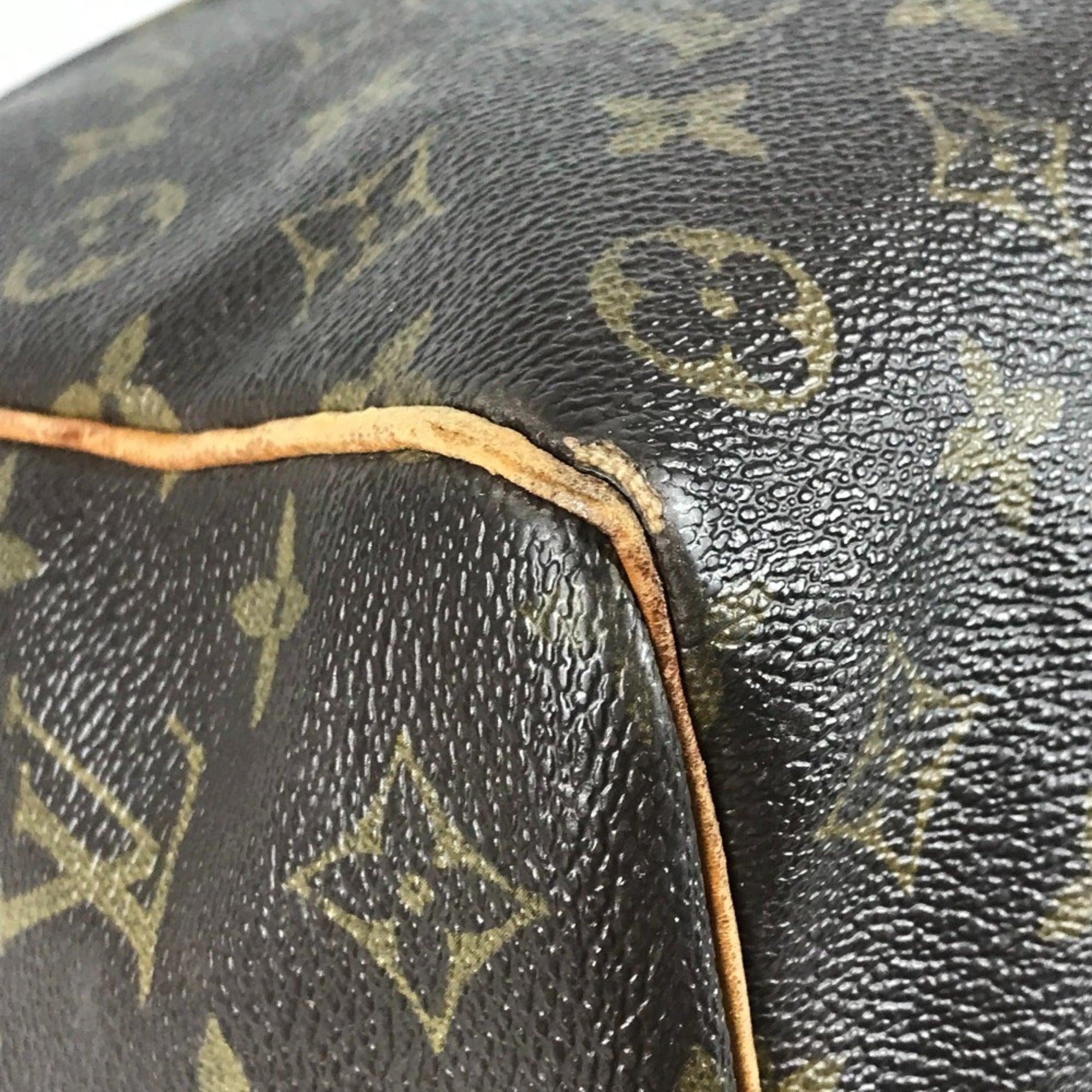 Louis Vuitton Brown Monogram Canvas Boston Bag Handbag (Pre-Owned)