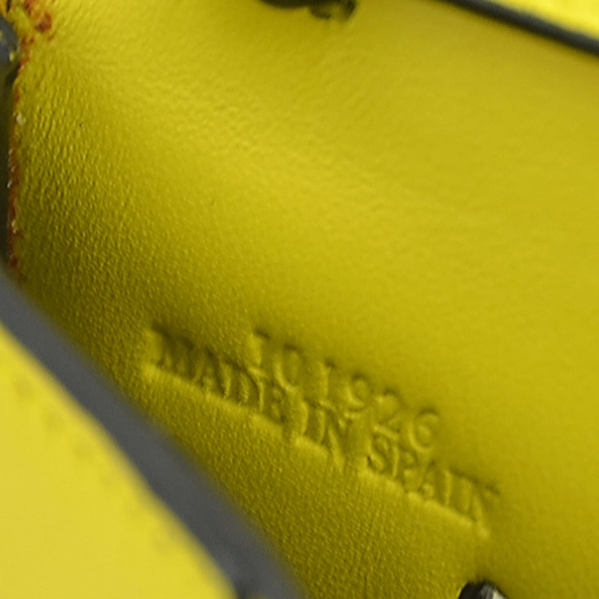 Loewe Yellow Leather Pouch Shoulder Bag (Pre-Owned)