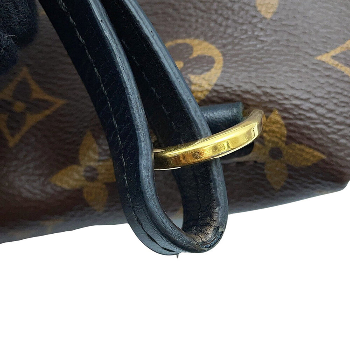 Louis Vuitton Monogram Black Bordeaux Monogram Noir Monogram Backpack Handbag (Pre-Owned)