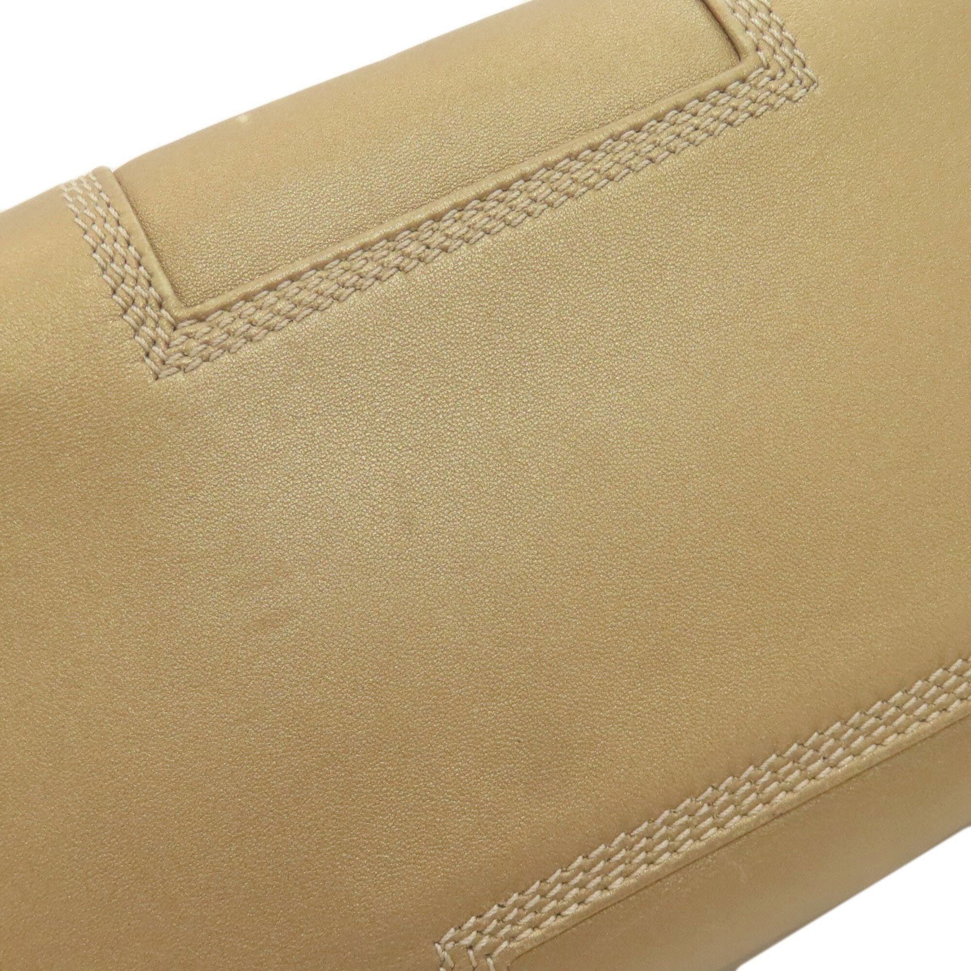 Loewe Amazona Gold Leather Handbag (Pre-Owned)