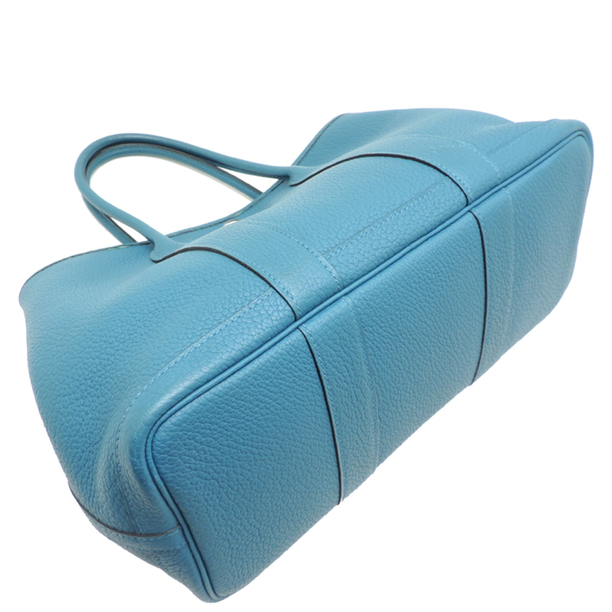 Hermes Cobalt Light Blue Negonda Leather Tote Bag (Pre-Owned)