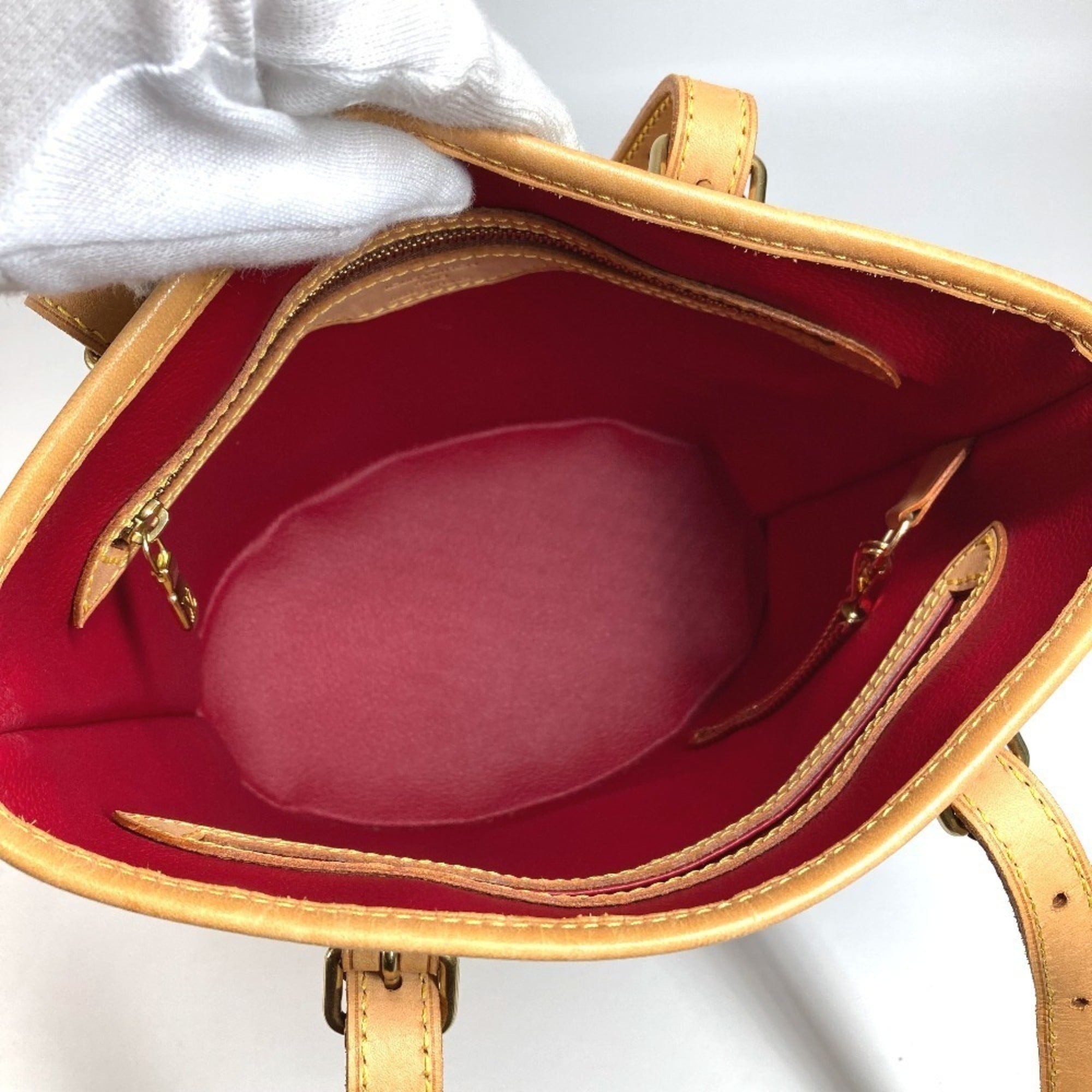 Louis Vuitton Monogram Cherry Brown Monogram Cherry Red Color Shoulder Bag Tote Bag (Pre-Owned)