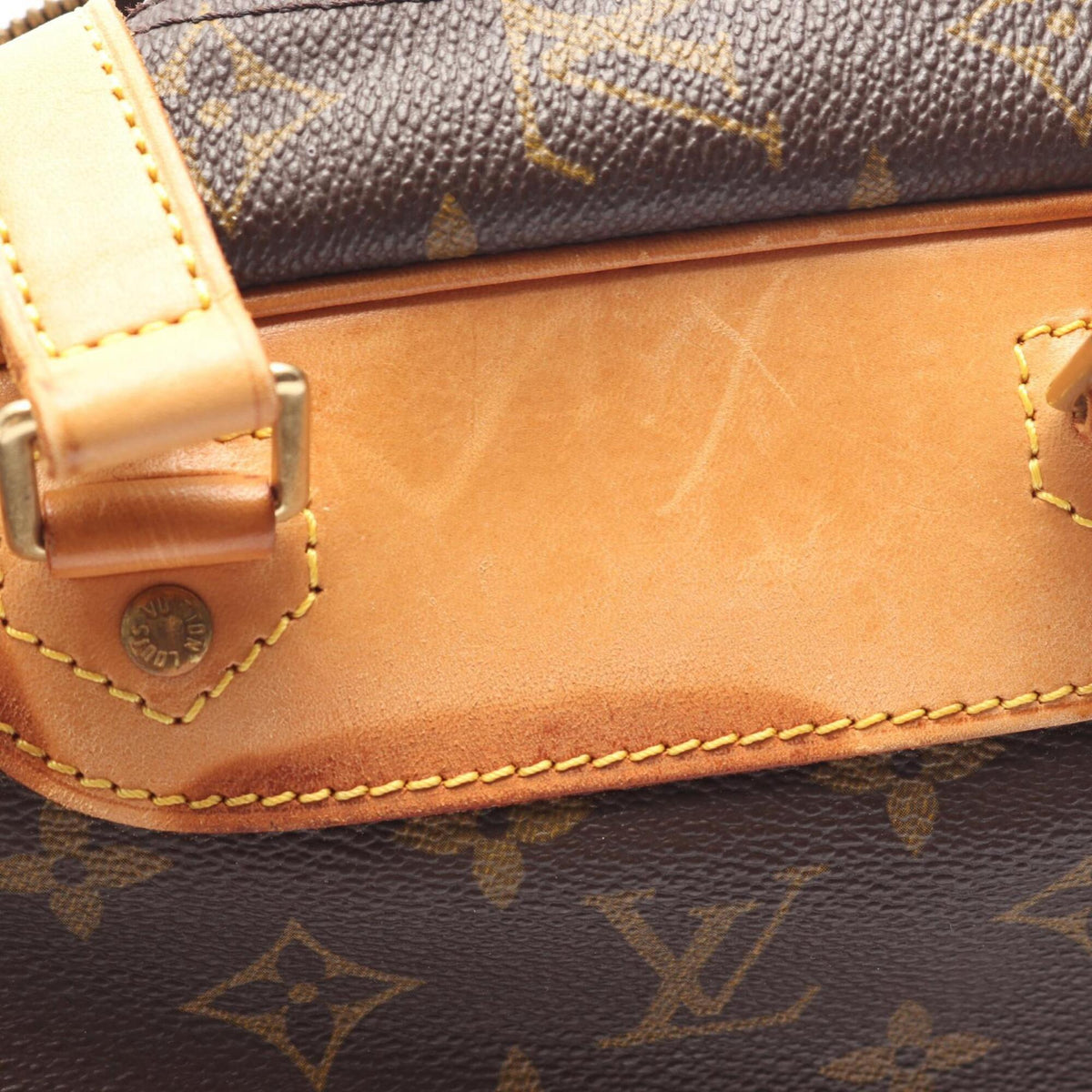 Louis Vuitton Brown Monogram Monogram Leather Handbag (Pre-Owned)
