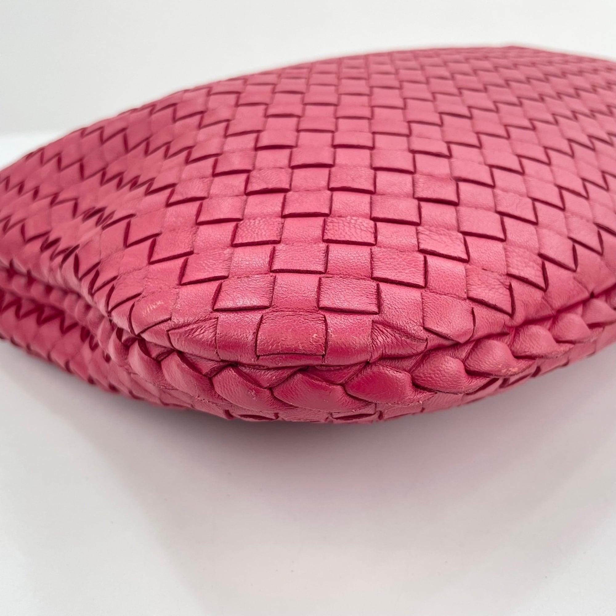 Bottega Veneta Red Color Shoulder Bag (Pre-Owned)