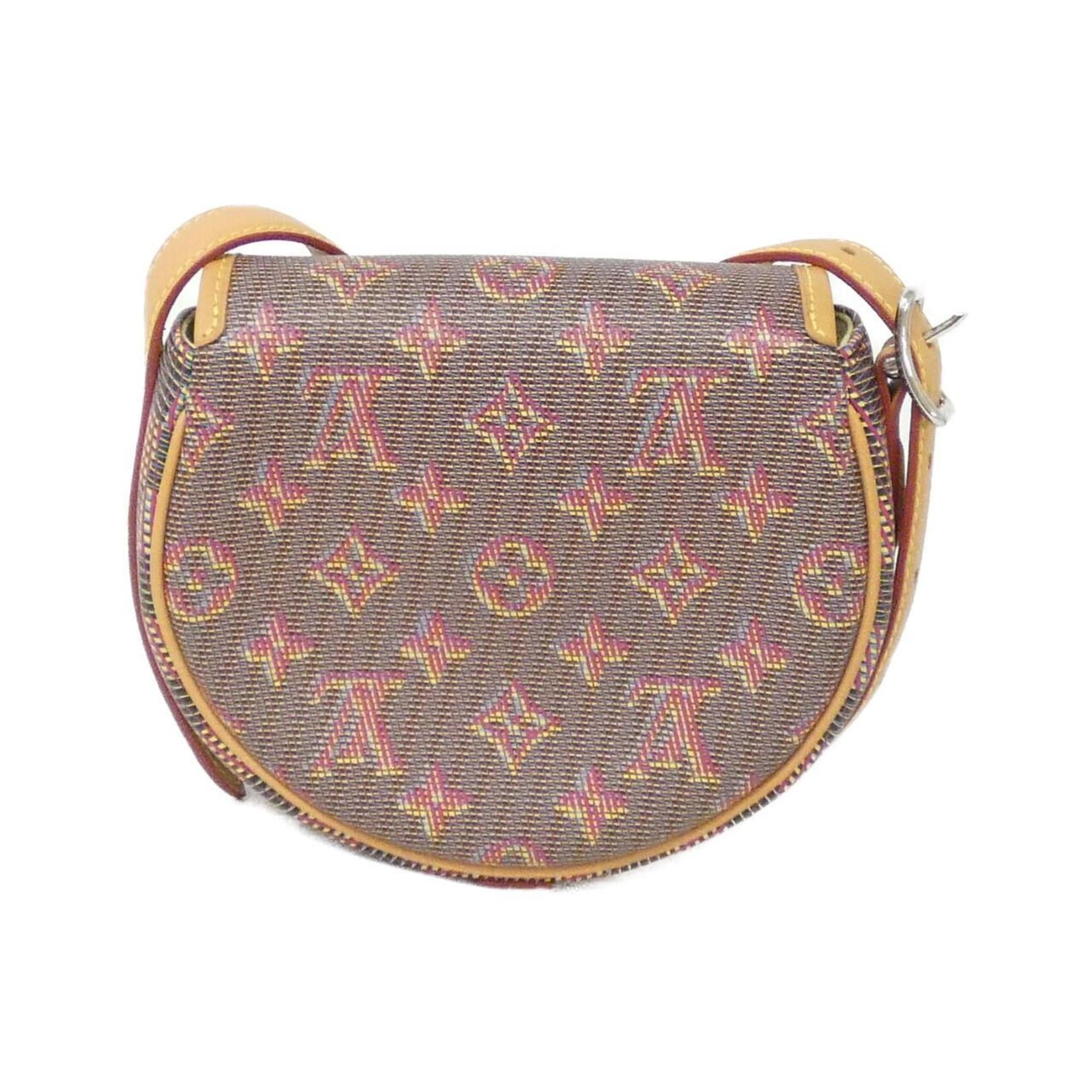Louis Vuitton Rose Leather Shoulder Bag (Pre-Owned)