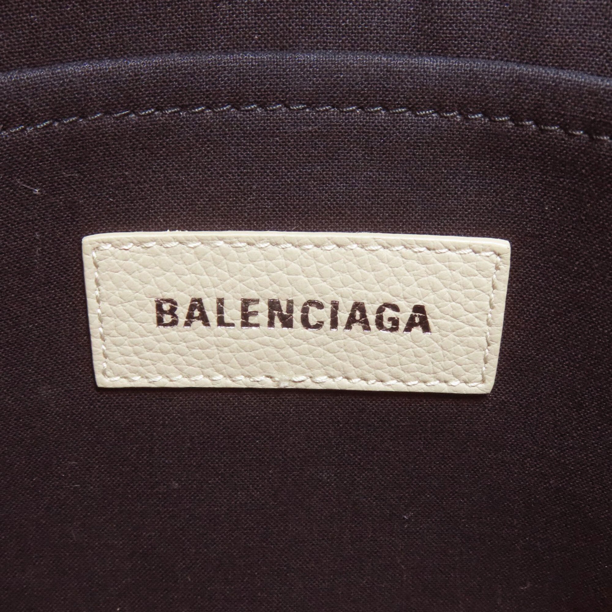 Balenciaga Grayish Leather Handbag (Pre-Owned)