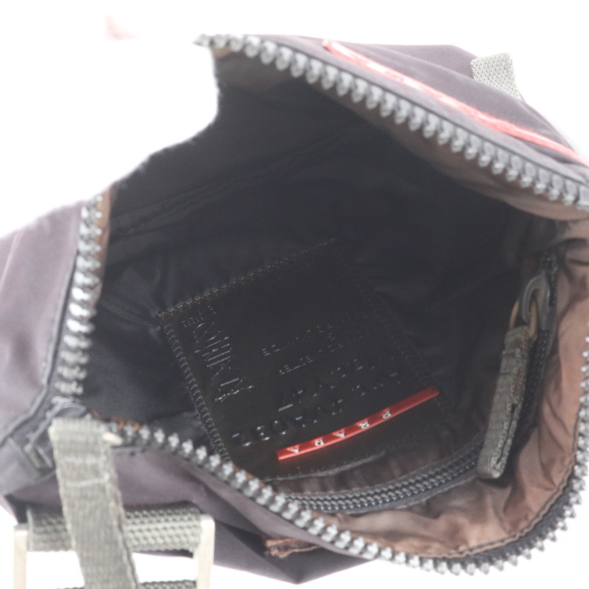 Pradasports Black Messenger Bag Shoulder Bag Tote Bag (Pre-Owned)