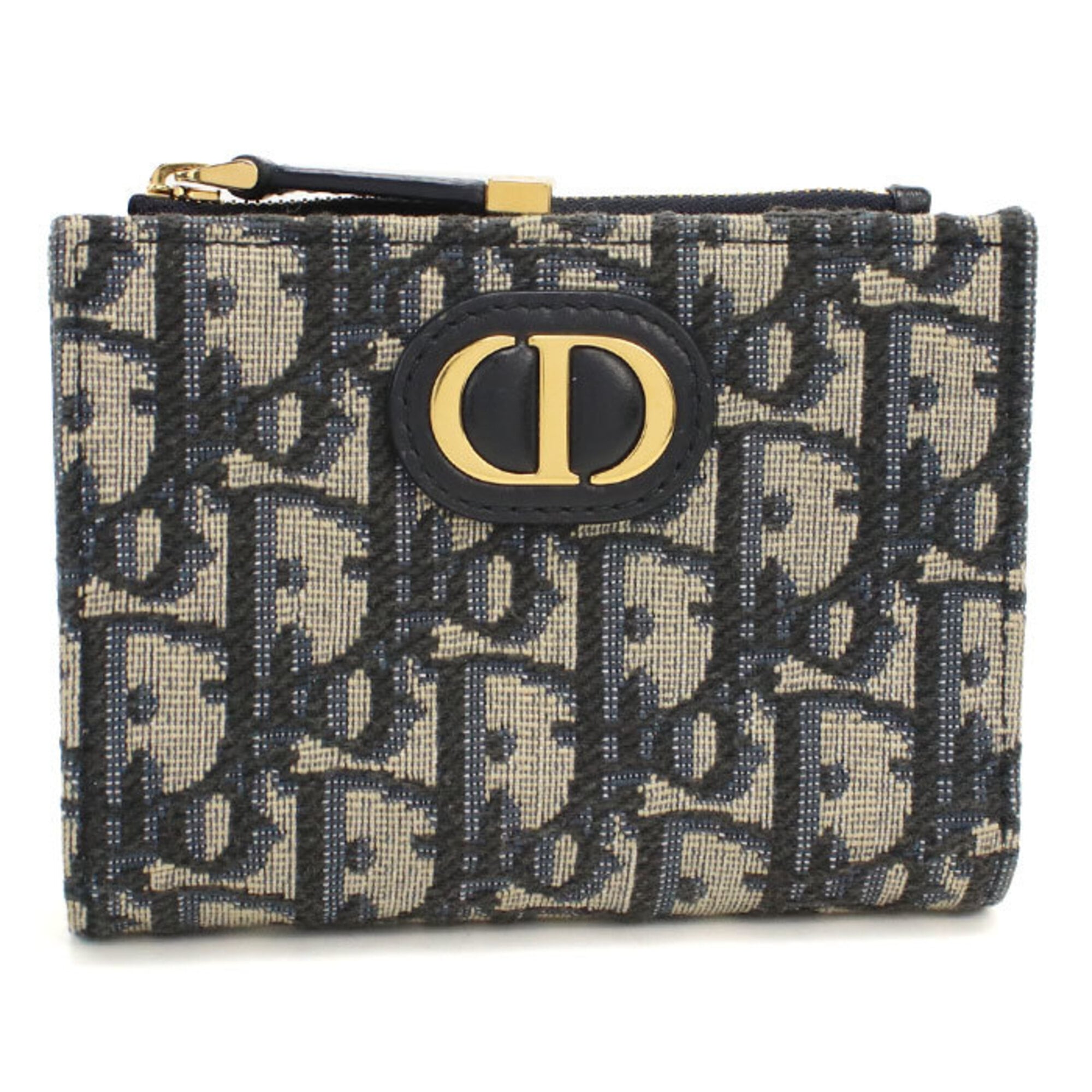 Christian Dior Navy Wallet (Bi-Fold) (Pre-Owned)