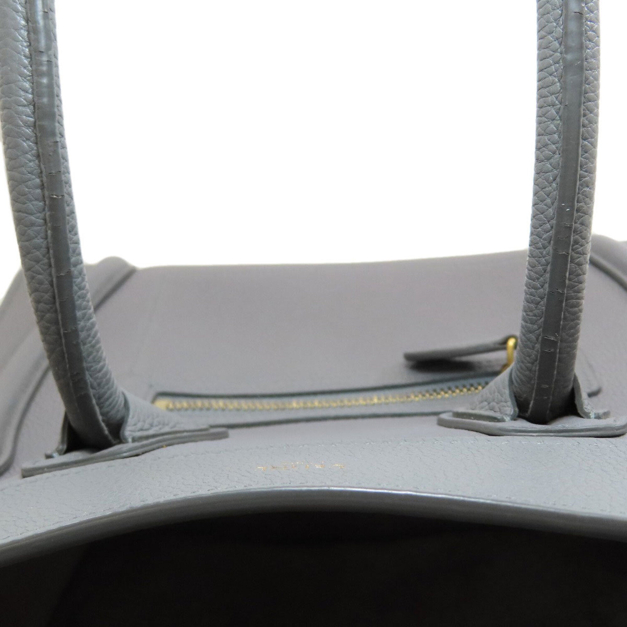 Celine Gray Leather Handbag (Pre-Owned)