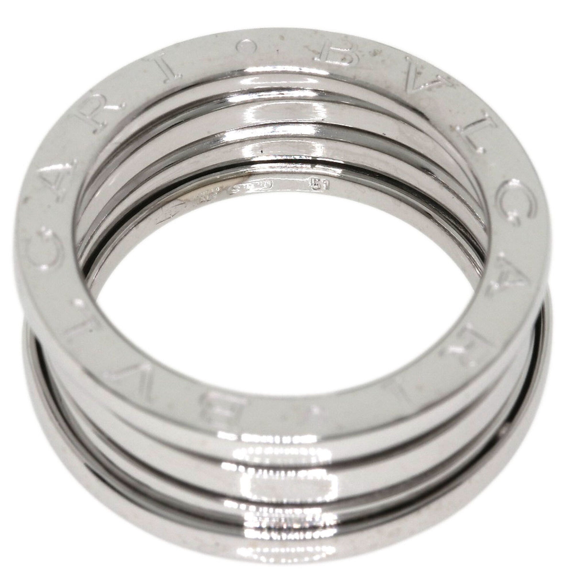 Bvlgari White Gold (18K) Band Ring (Pre-Owned)