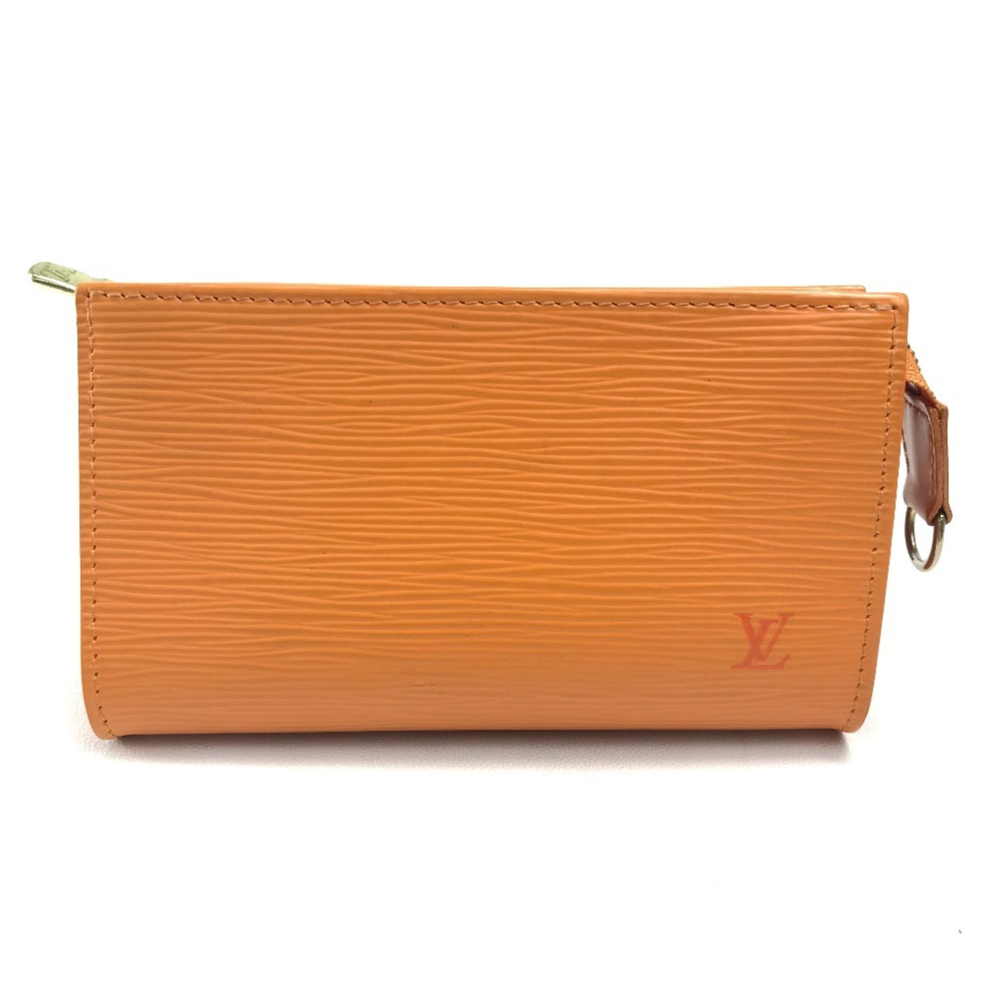 Louis Vuitton Epi Orange Epi Leather Handbag Shoulder Bag Tote Bag (Pre-Owned)