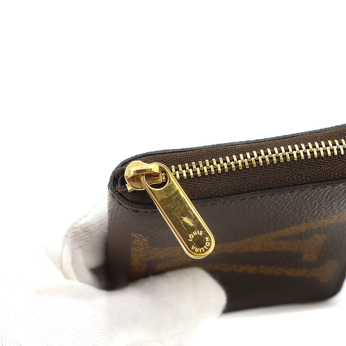 Louis Vuitton Brown Monogram Monogram Coin Purse/Coin Case (Pre-Owned)