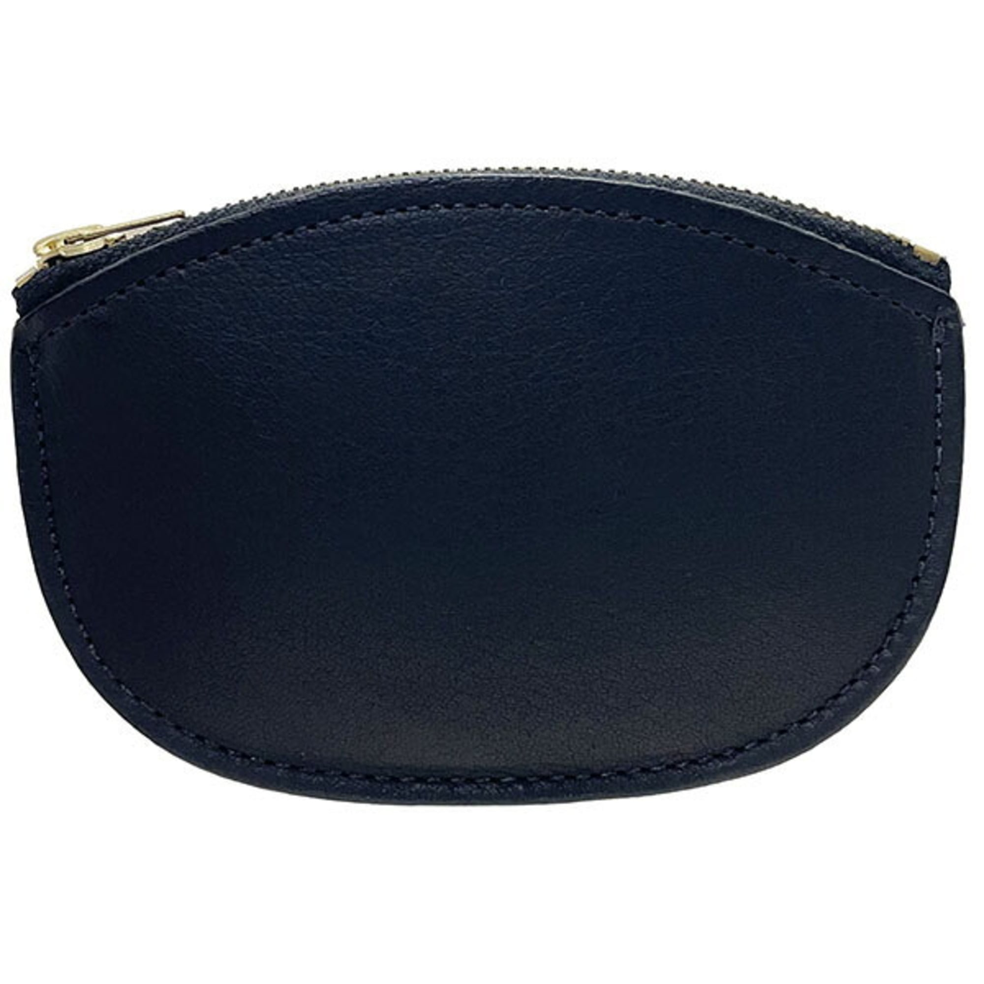 Coach Black Leather Coin Purse/Coin Case (Pre-Owned)
