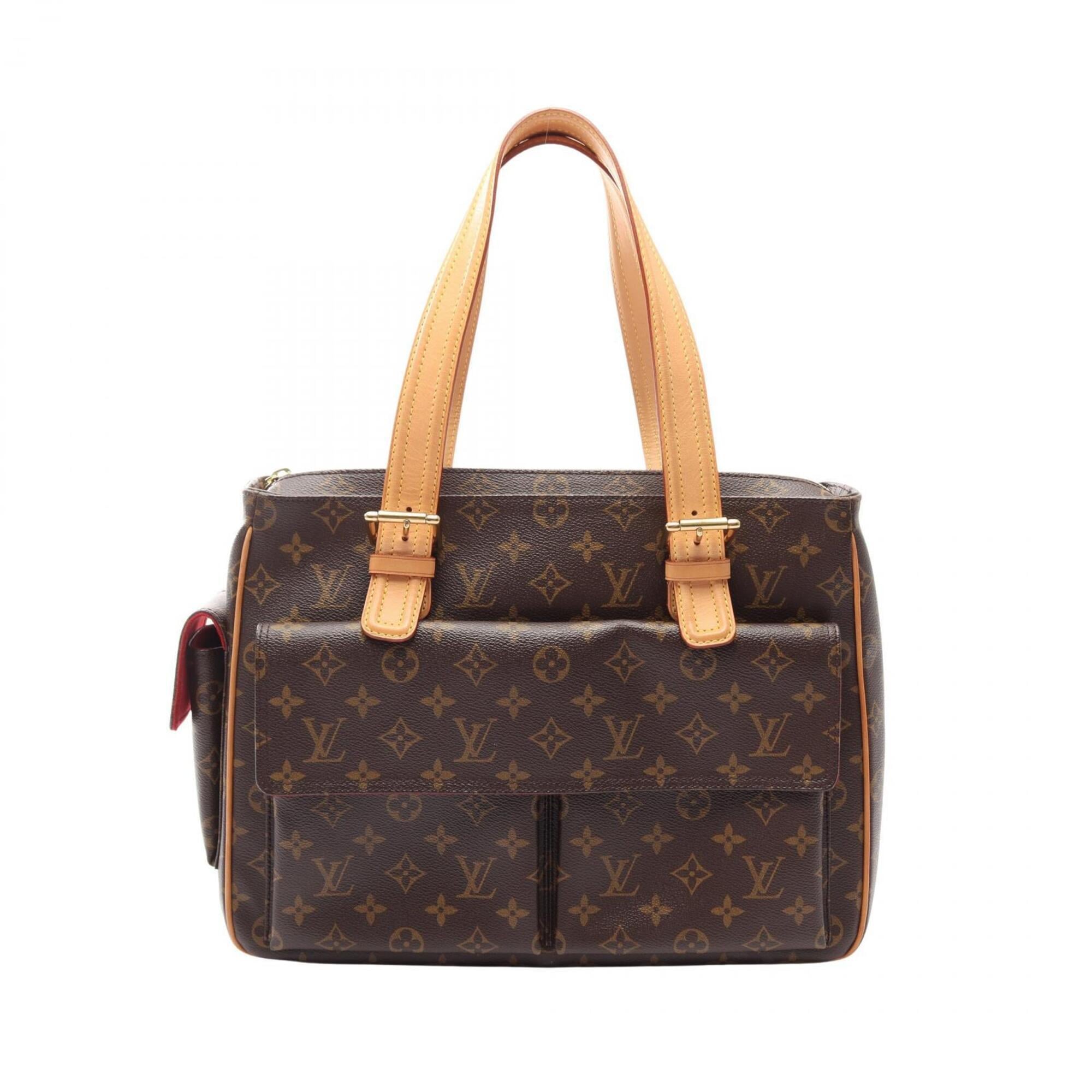 Louis Vuitton Brown Monogram Monogram Leather Handbag (Pre-Owned)