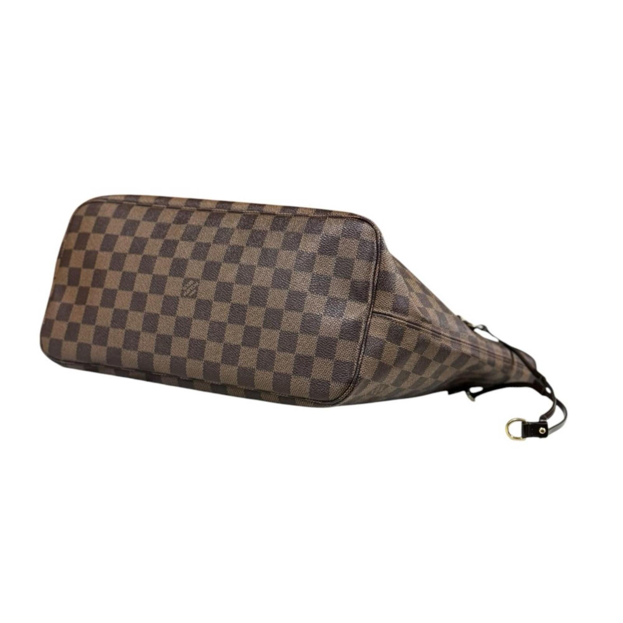 Louis Vuitton Brown Damier Canvas Tote Bag (Pre-Owned)