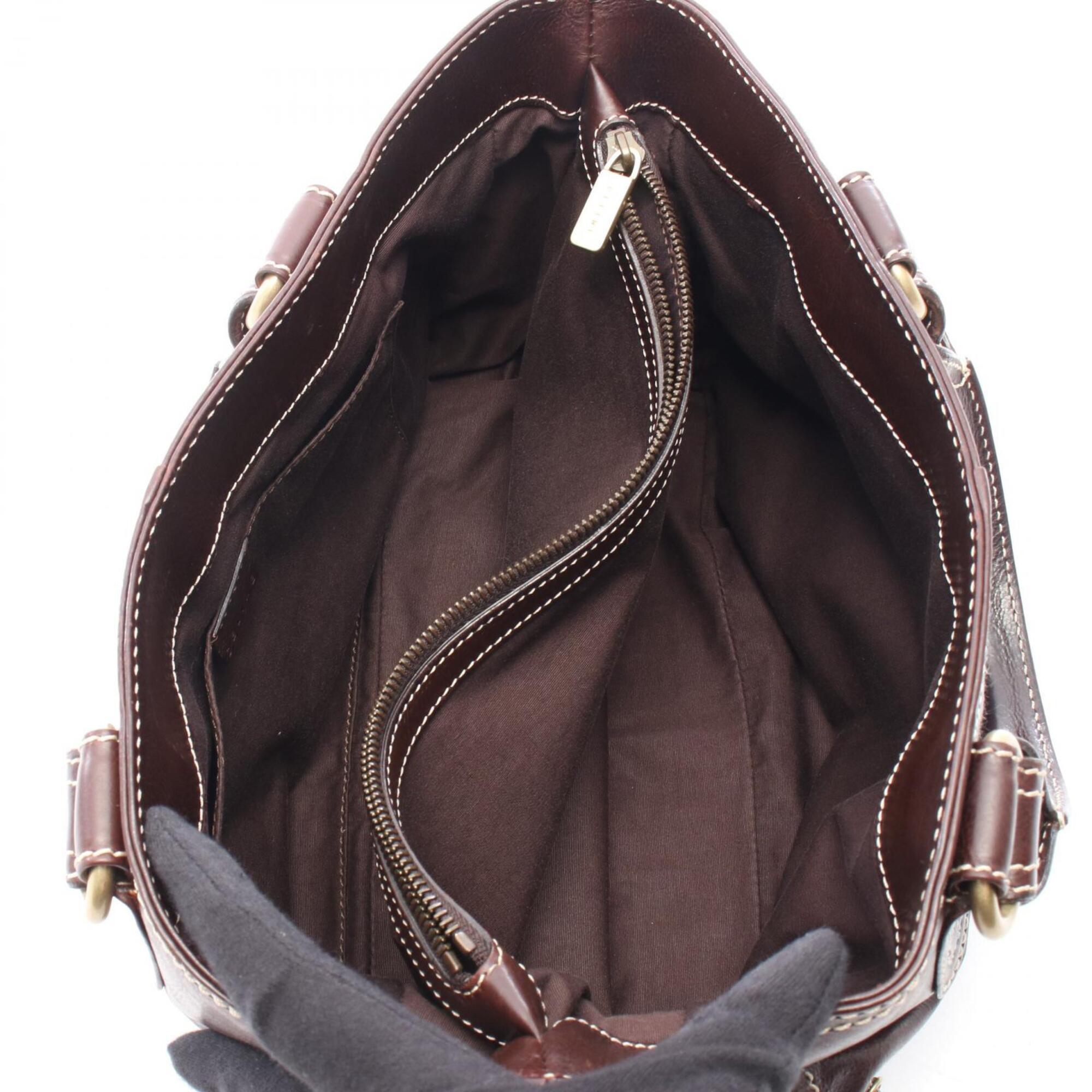 Celine Brown Leather Handbag (Pre-Owned)