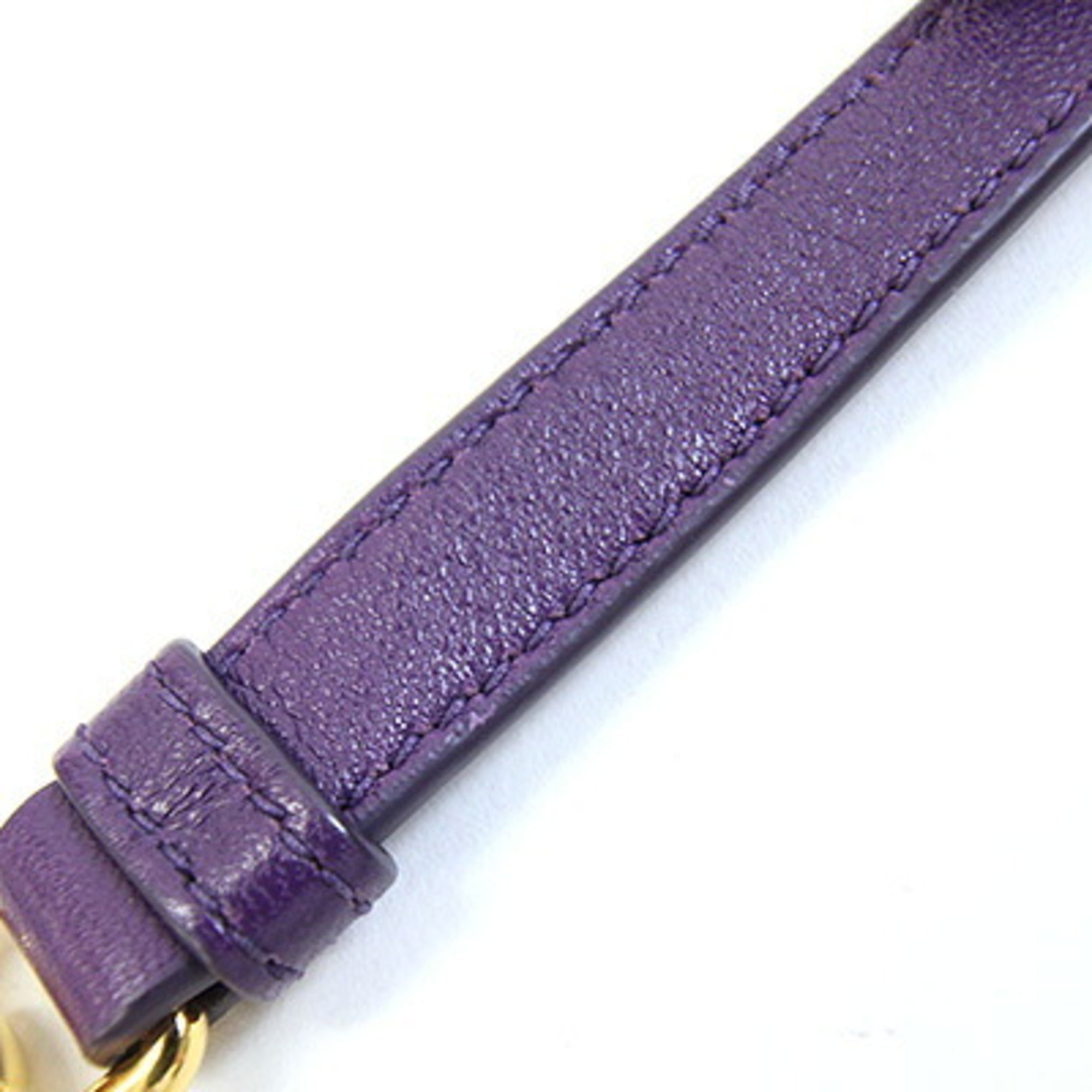 Prada Purple Shoulder Bag (Pre-Owned)
