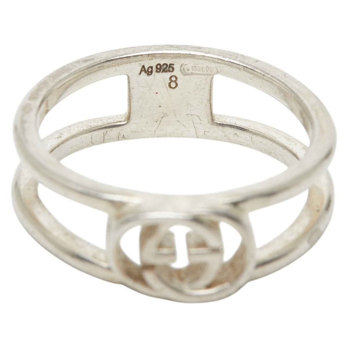 Gucci Silver Silver 925 Band Ring (Pre-Owned)