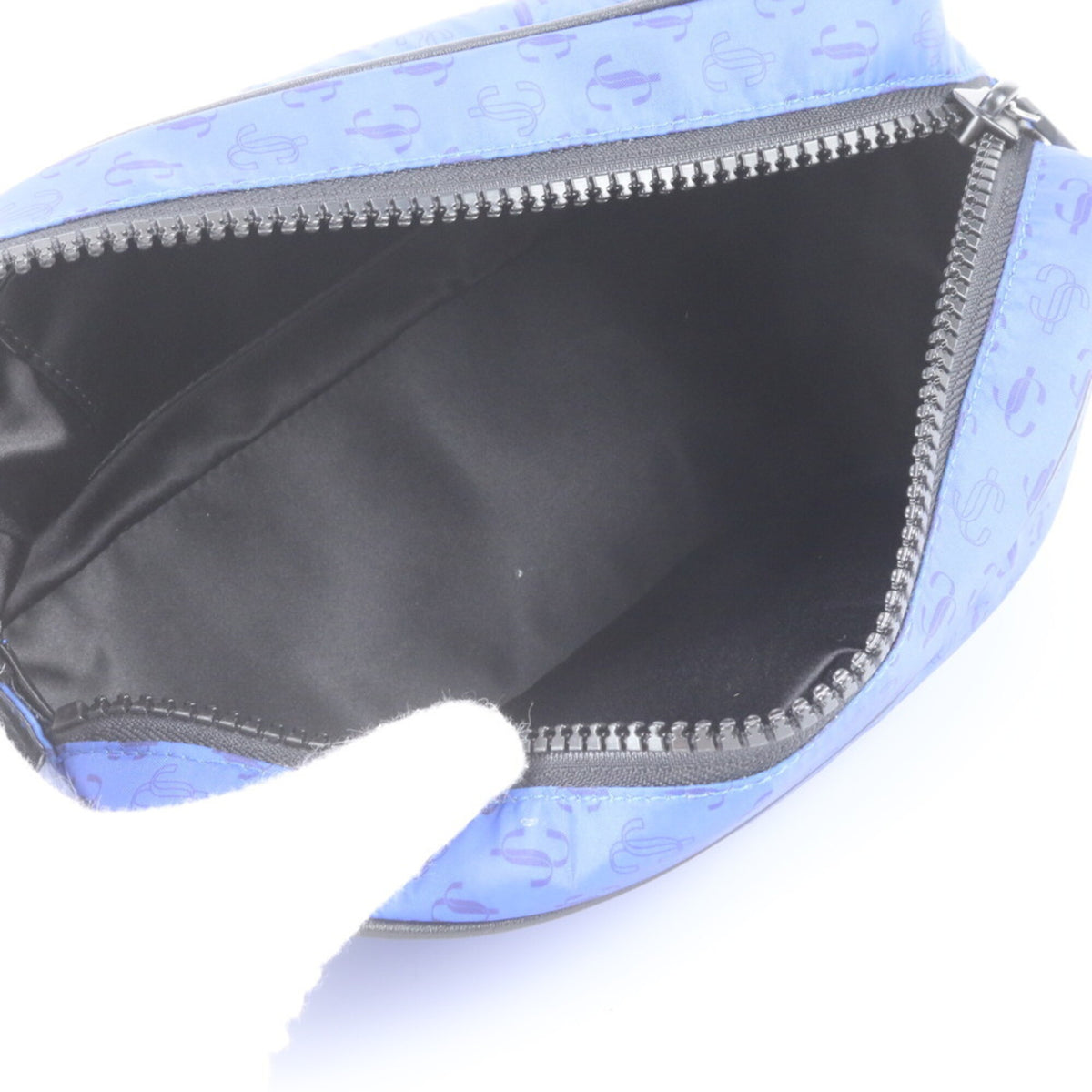 Jimmy Choo Blue Clutch Bag Pouch (Pre-Owned)