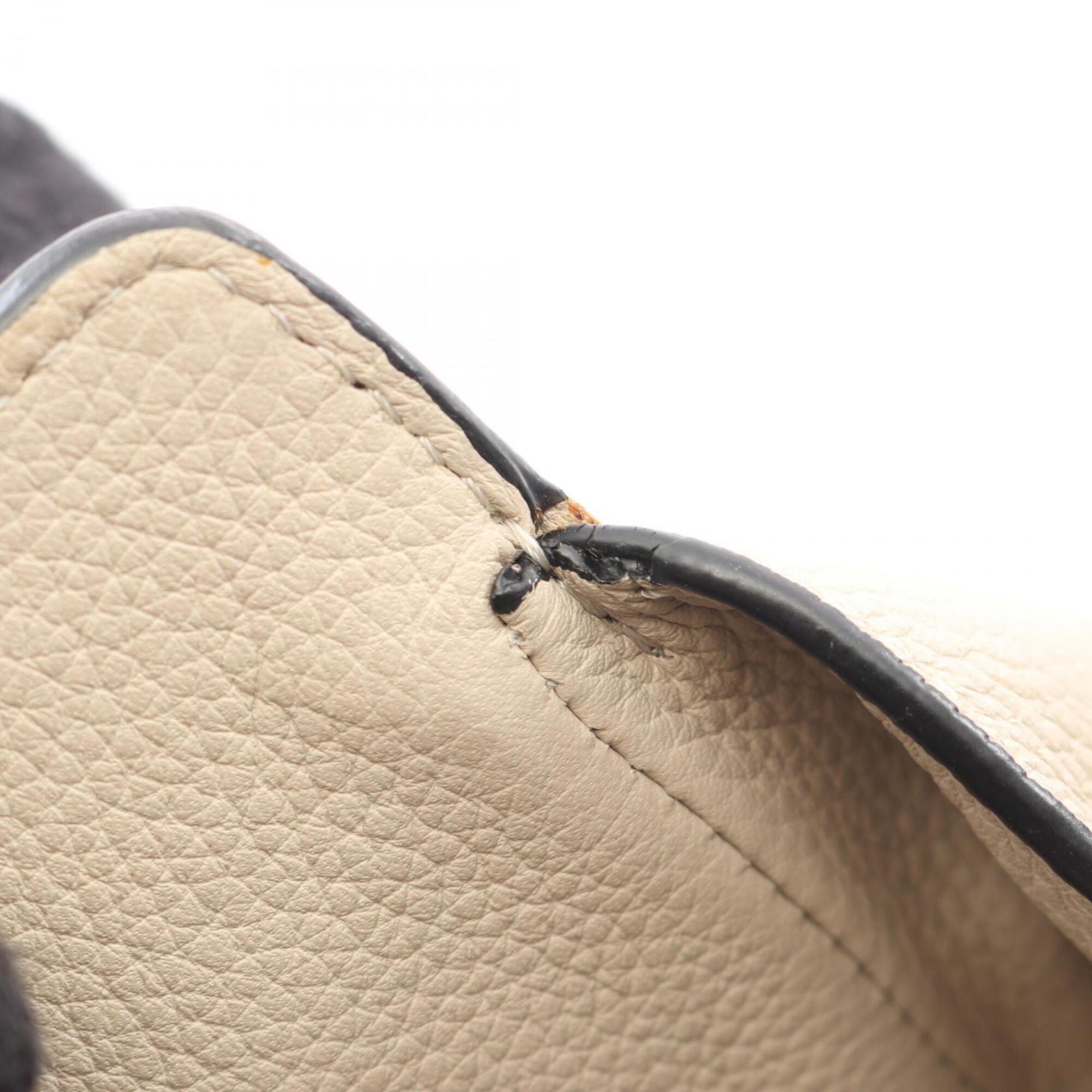 Loewe Beige Leather Handbag Shoulder Bag (Pre-Owned)